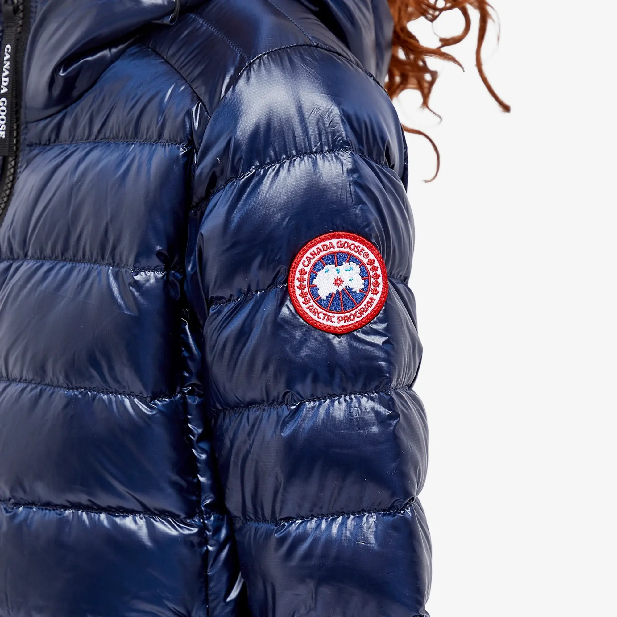 Canada Goose Women's Padded Cypress Hoody Blue