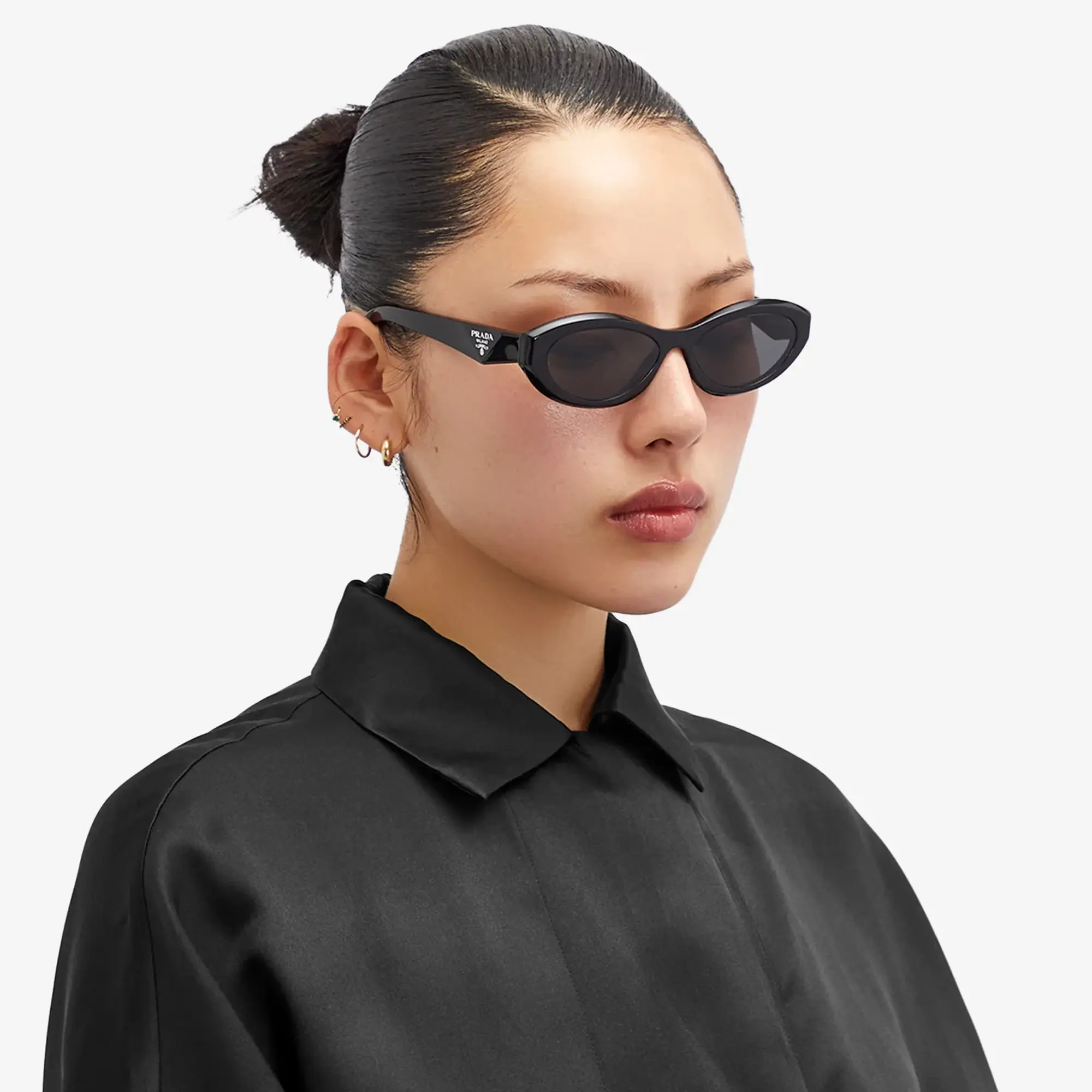 Prada Eyewear Women's PR 26ZS Sunglasses Black