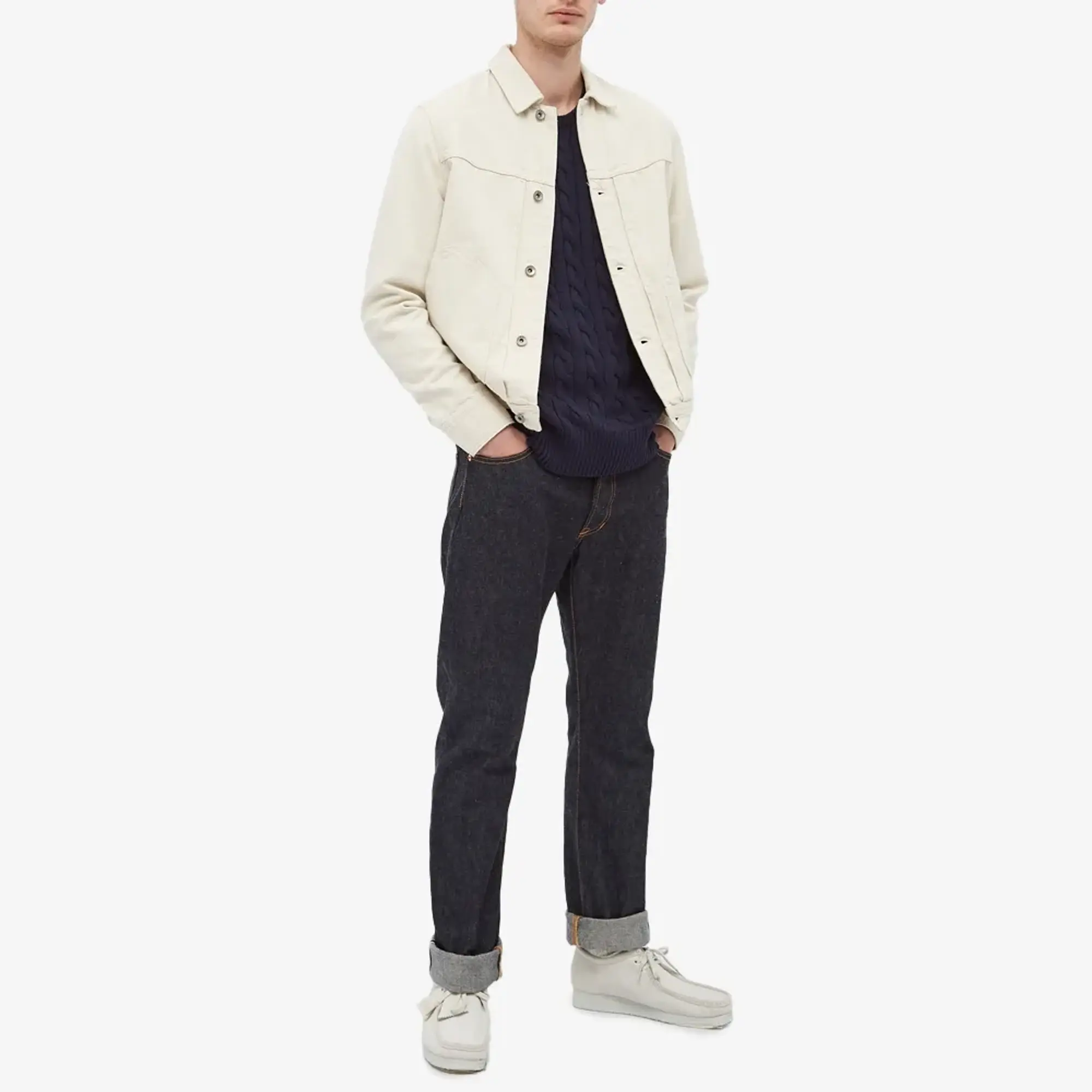 Polo Ralph Lauren Men's Cotton Cable Crew Knit Hunter Navy