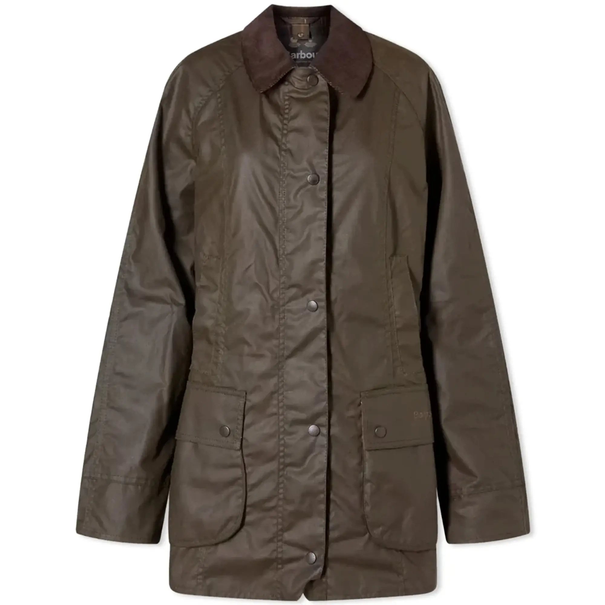 Barbour Women's Classic Beadnell Wax Jacket Olive