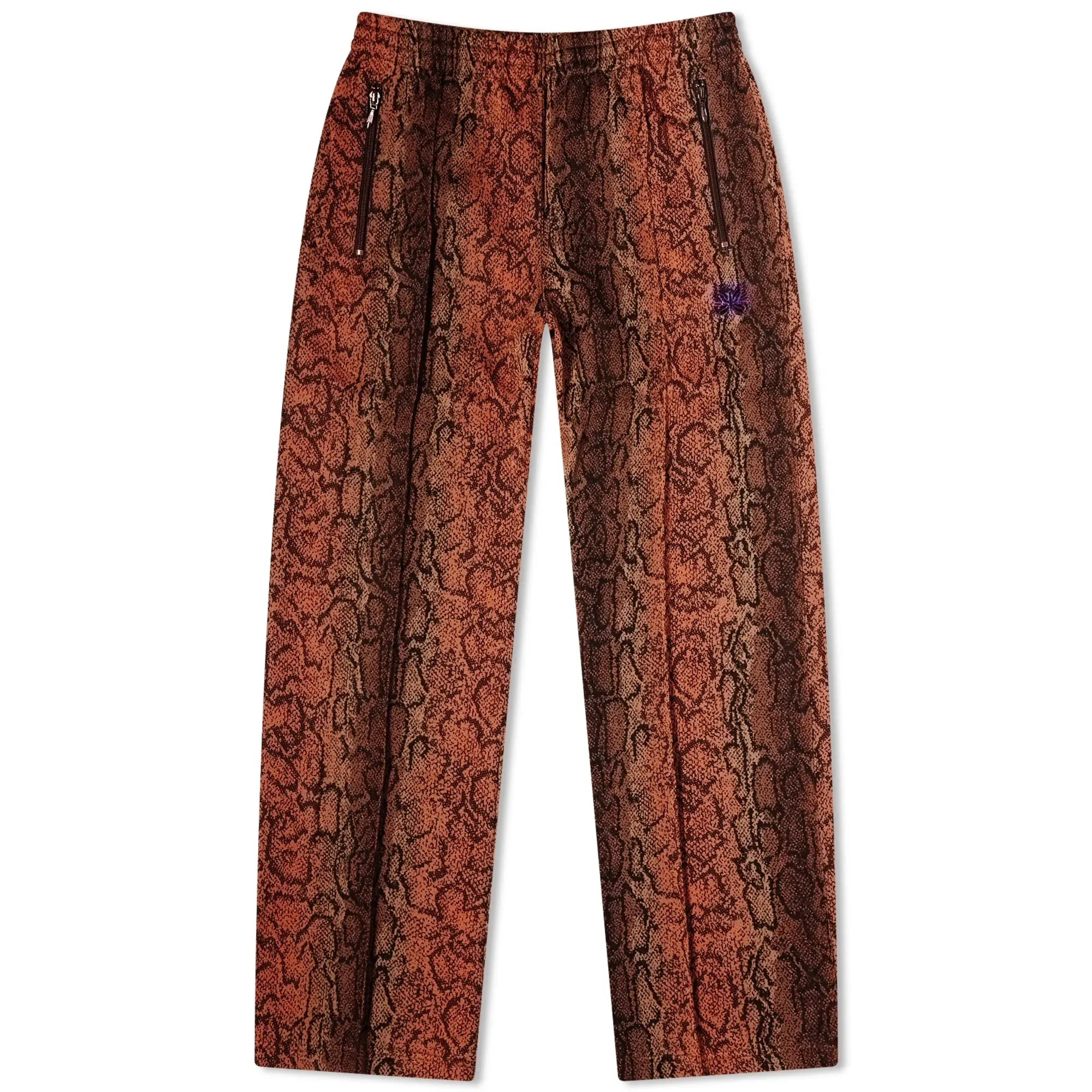 Needles Poly Jacquard Track Pants Python | NS243-C | FOOTY.COM