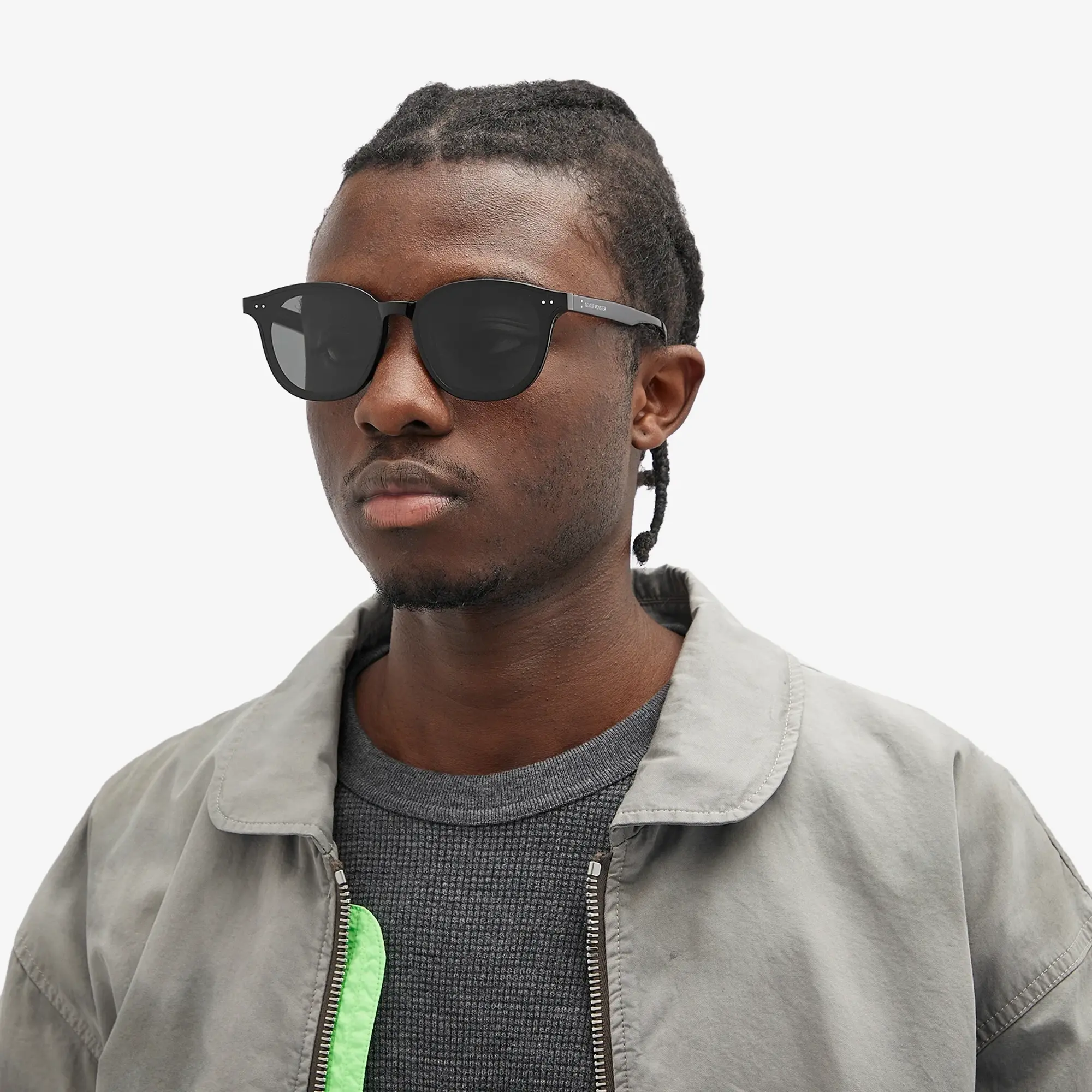 Gentle Monster Lang Sunglasses Black/Grey