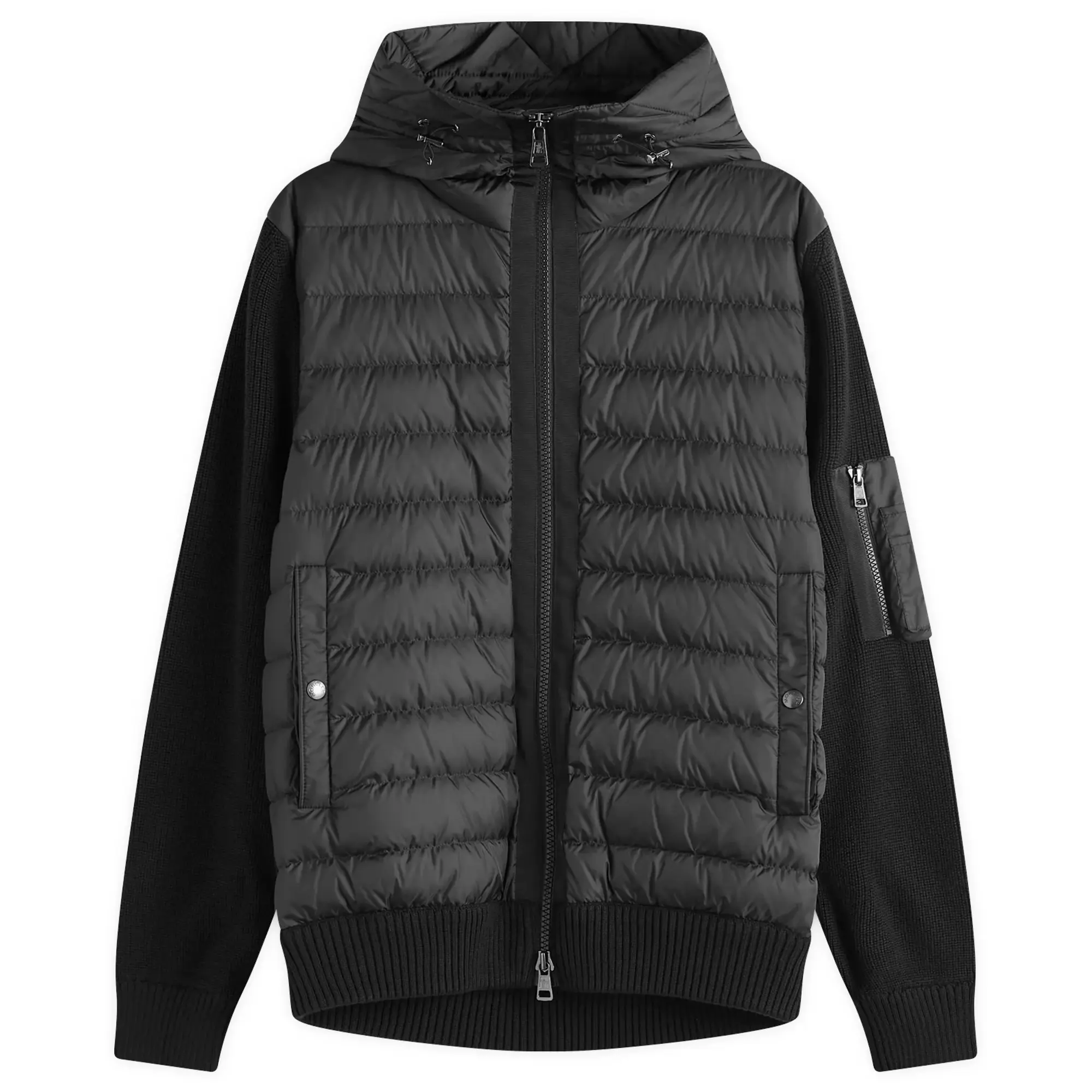 Moncler knit jacket hotsell