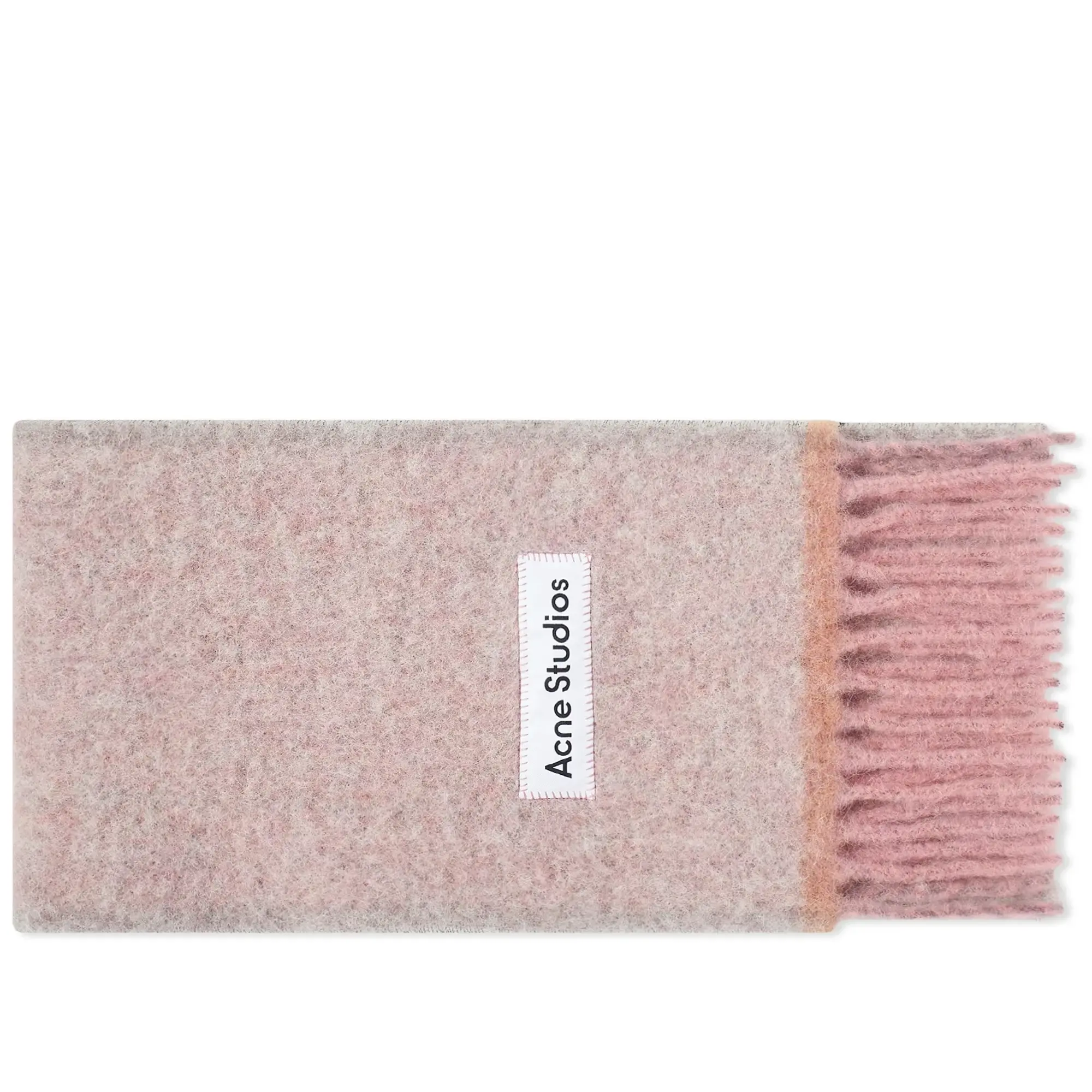 Acne Studios Men's Vally Solid Scarf Dusty Pink