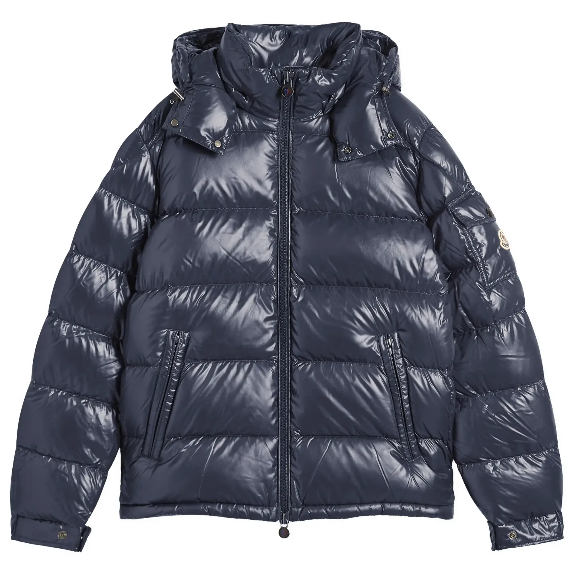Moncler Men's Maya Down Jacket Navy
