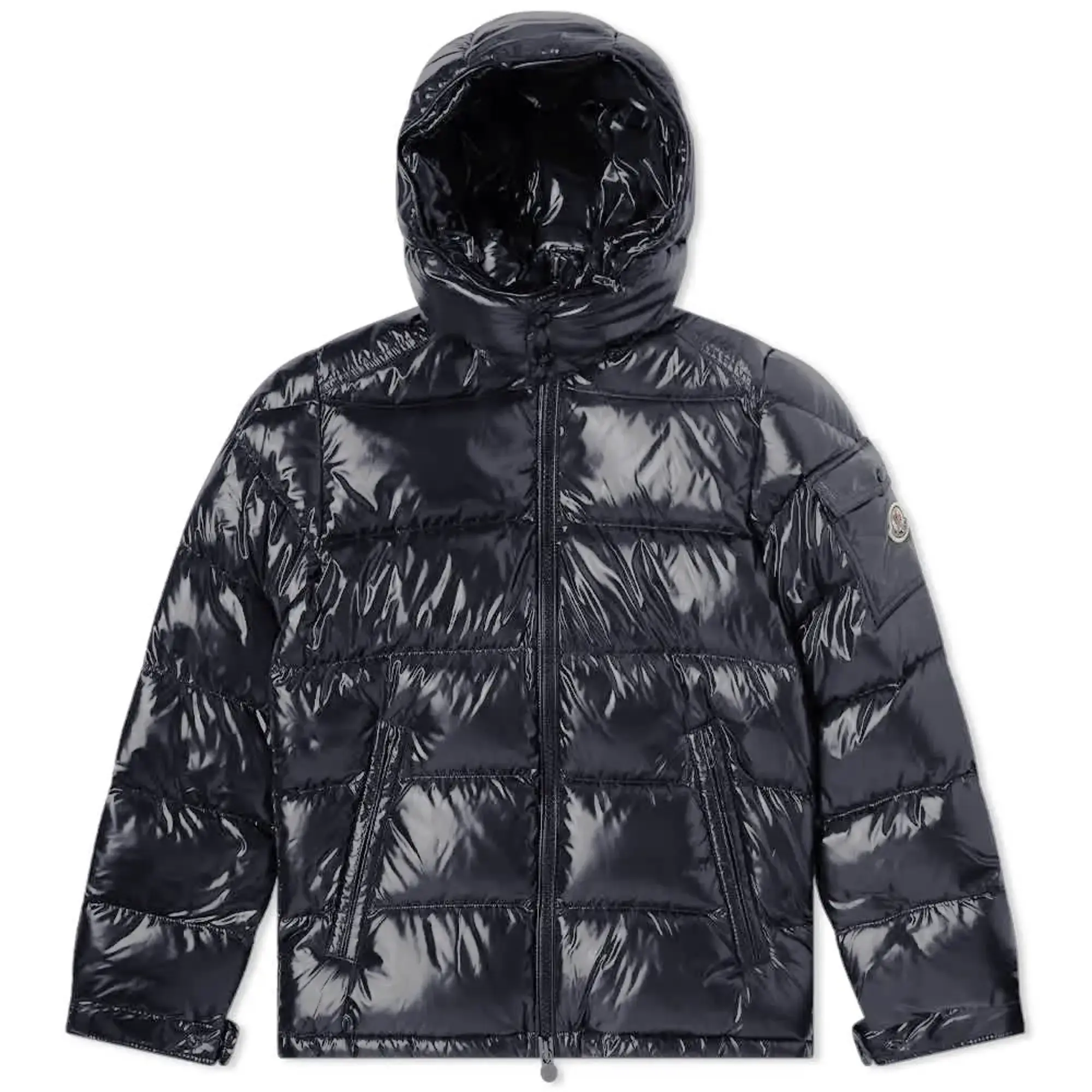 Moncler Men's Maya Down Jacket Navy