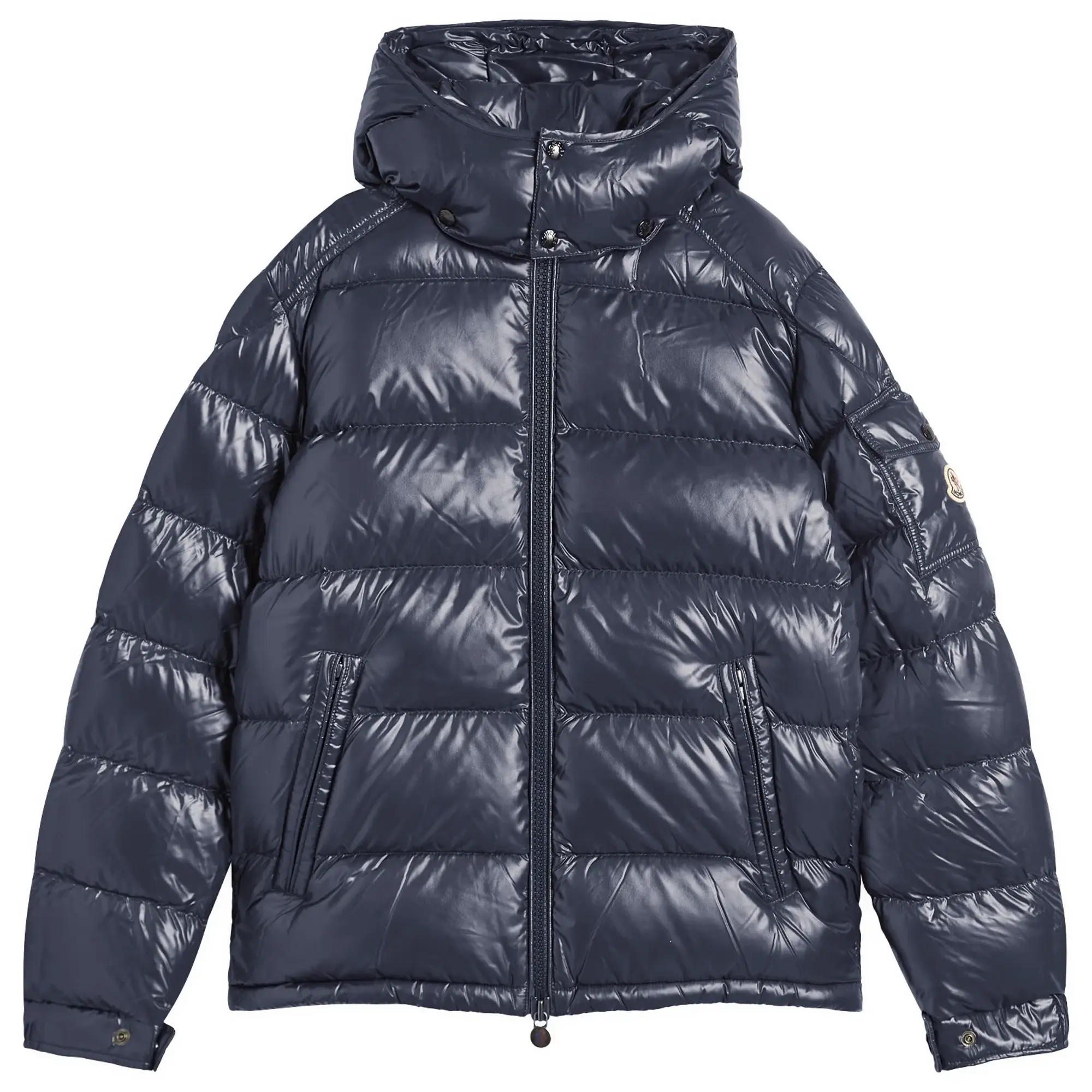 Moncler Men's Maya Down Jacket Navy