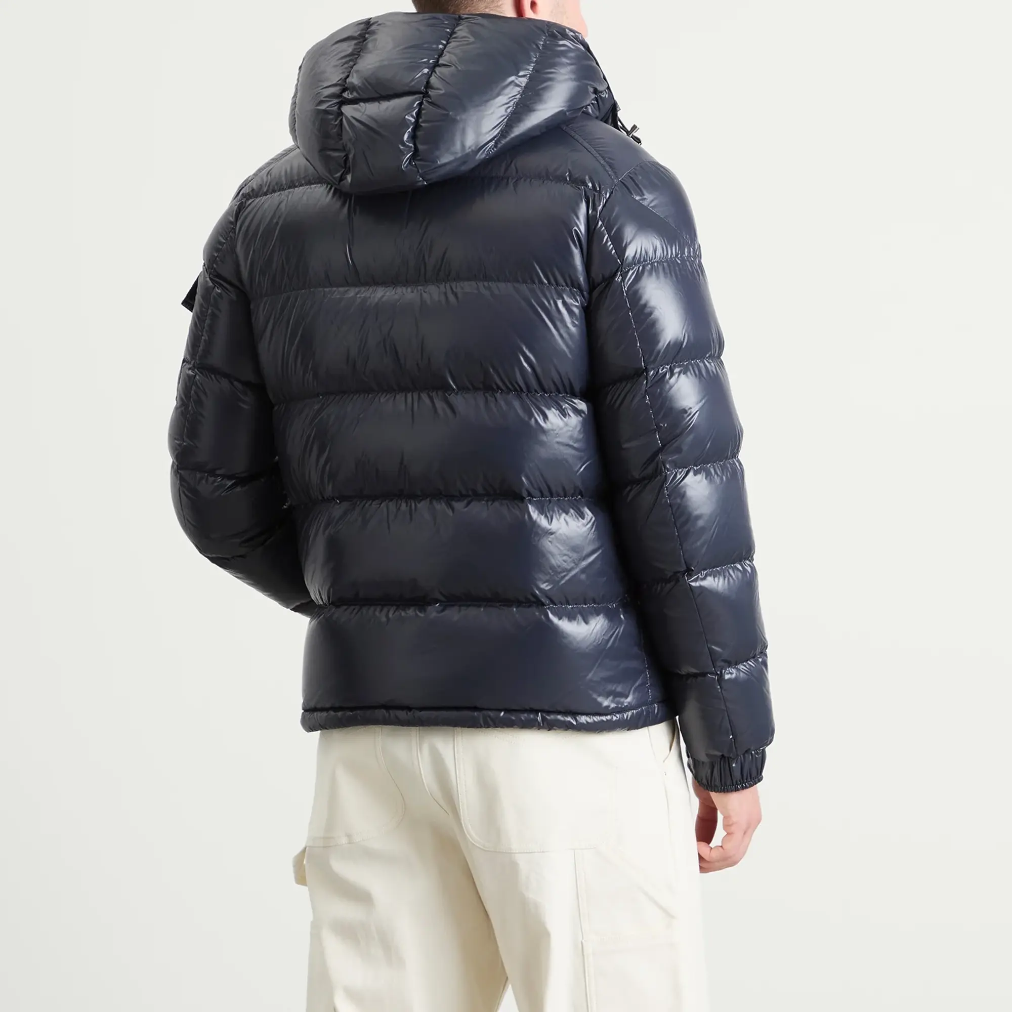 Moncler Men's Maya Down Jacket Navy