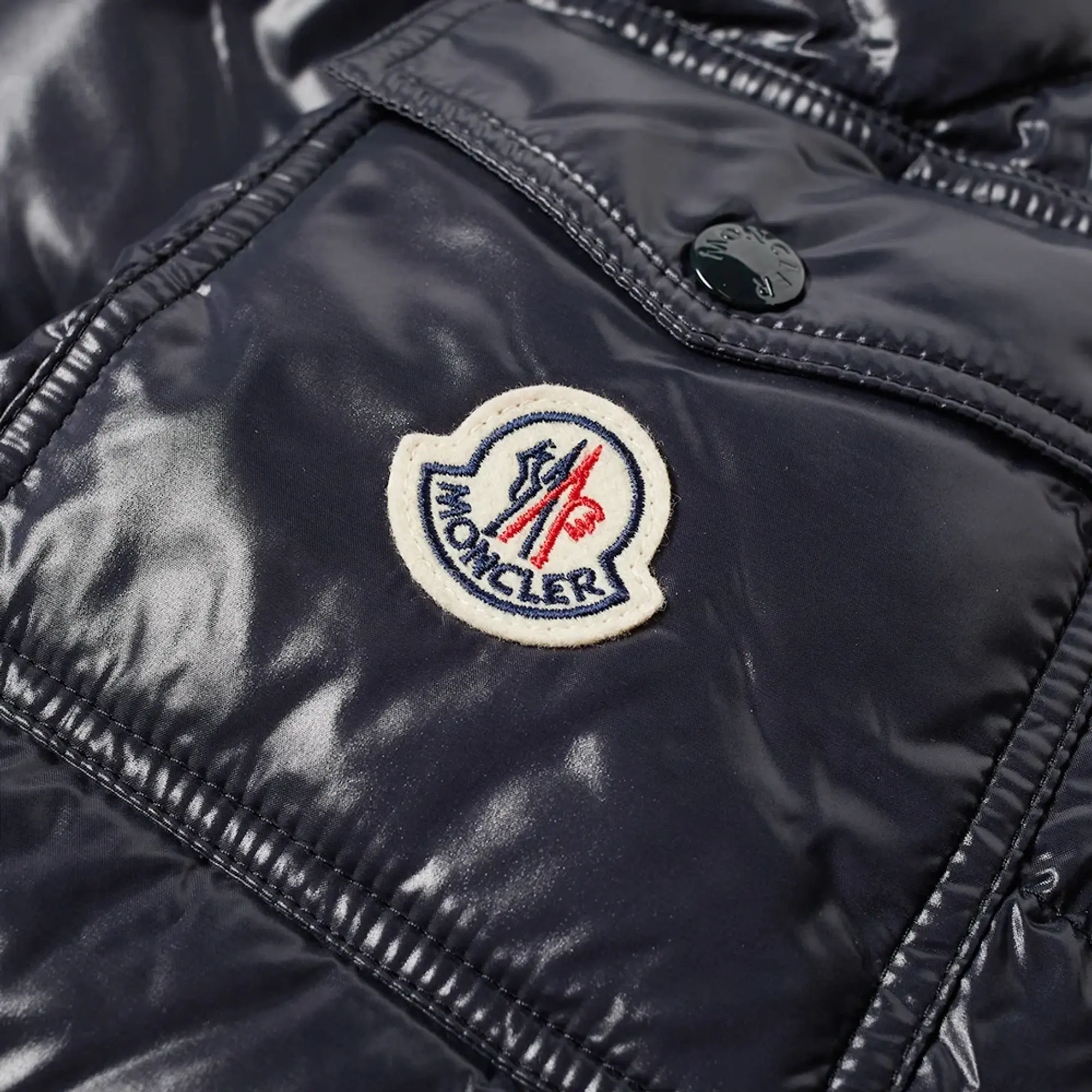 Moncler Men's Maya Down Jacket Navy