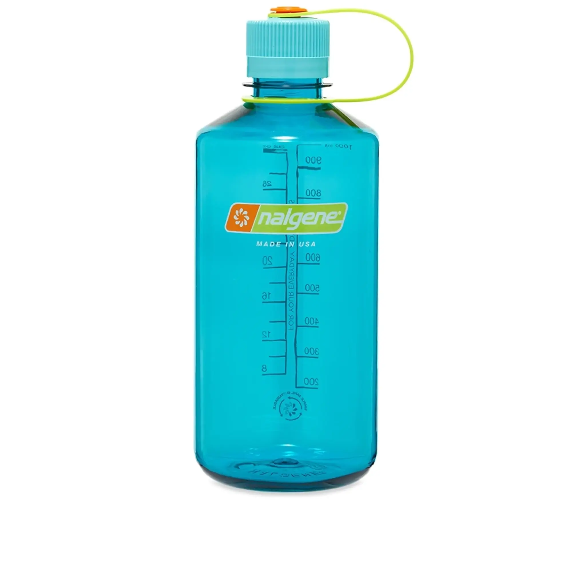 Nalgene Narrow Mouth Tritan Sustain Water Bottle Cerulean 1L