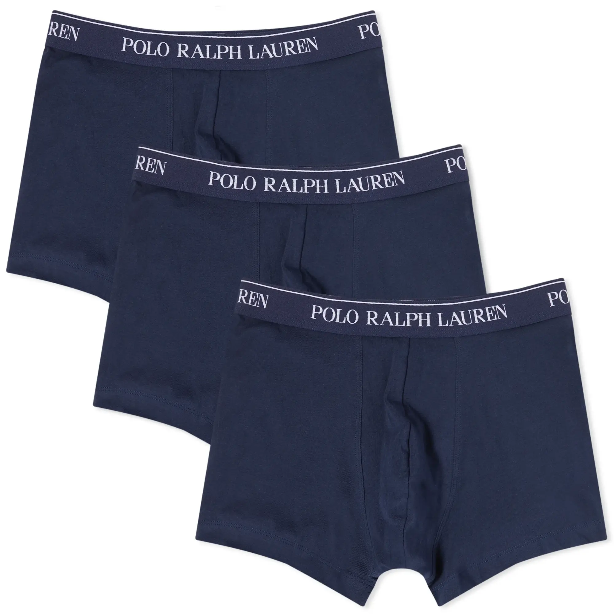 Polo Ralph Lauren Men's Cotton Trunk - 3 Pack Cruise Navy