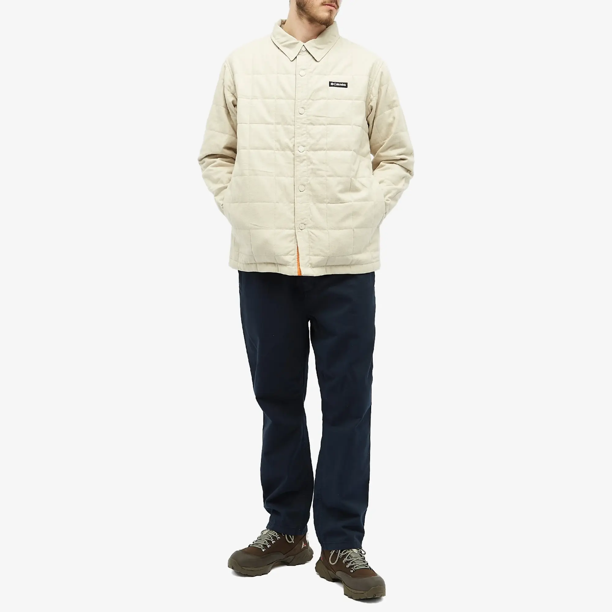 Columbia Men's Landroamer™ Quilted Shirt Jacket Dark Stone