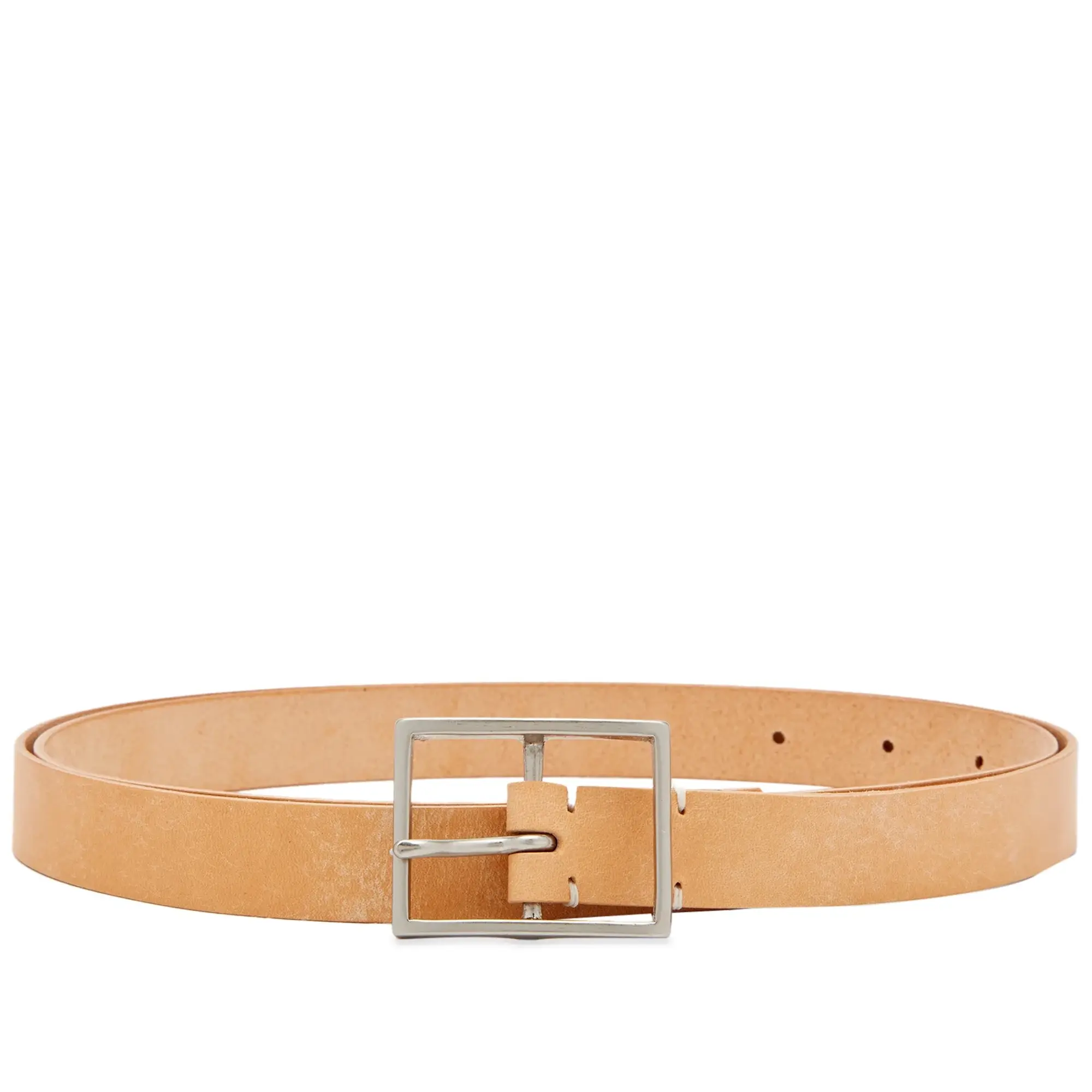 Hender Scheme Square Buckle Belt Natural