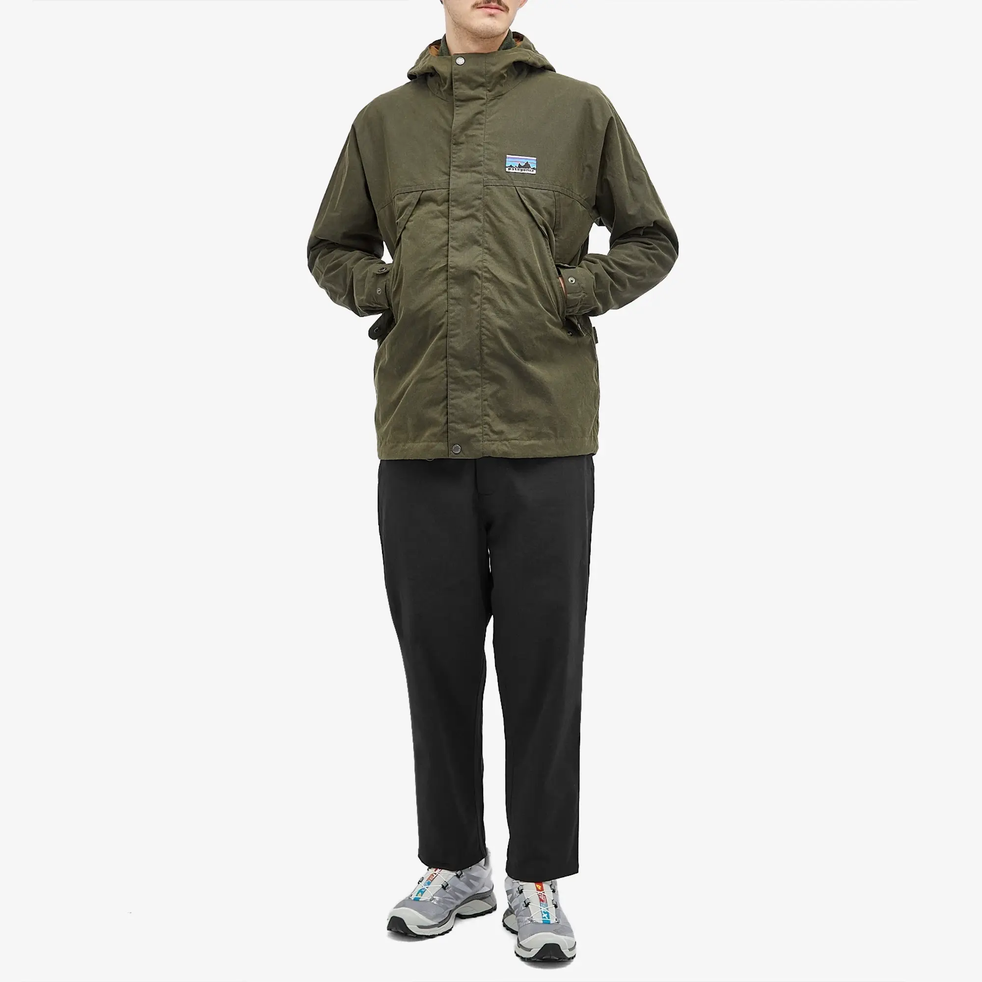 Patagonia 50th Anniversary Waxed Cotton Jacket Basin Green Patagonia 50th Anniversary Waxed Cotton Jacket Basin Green
