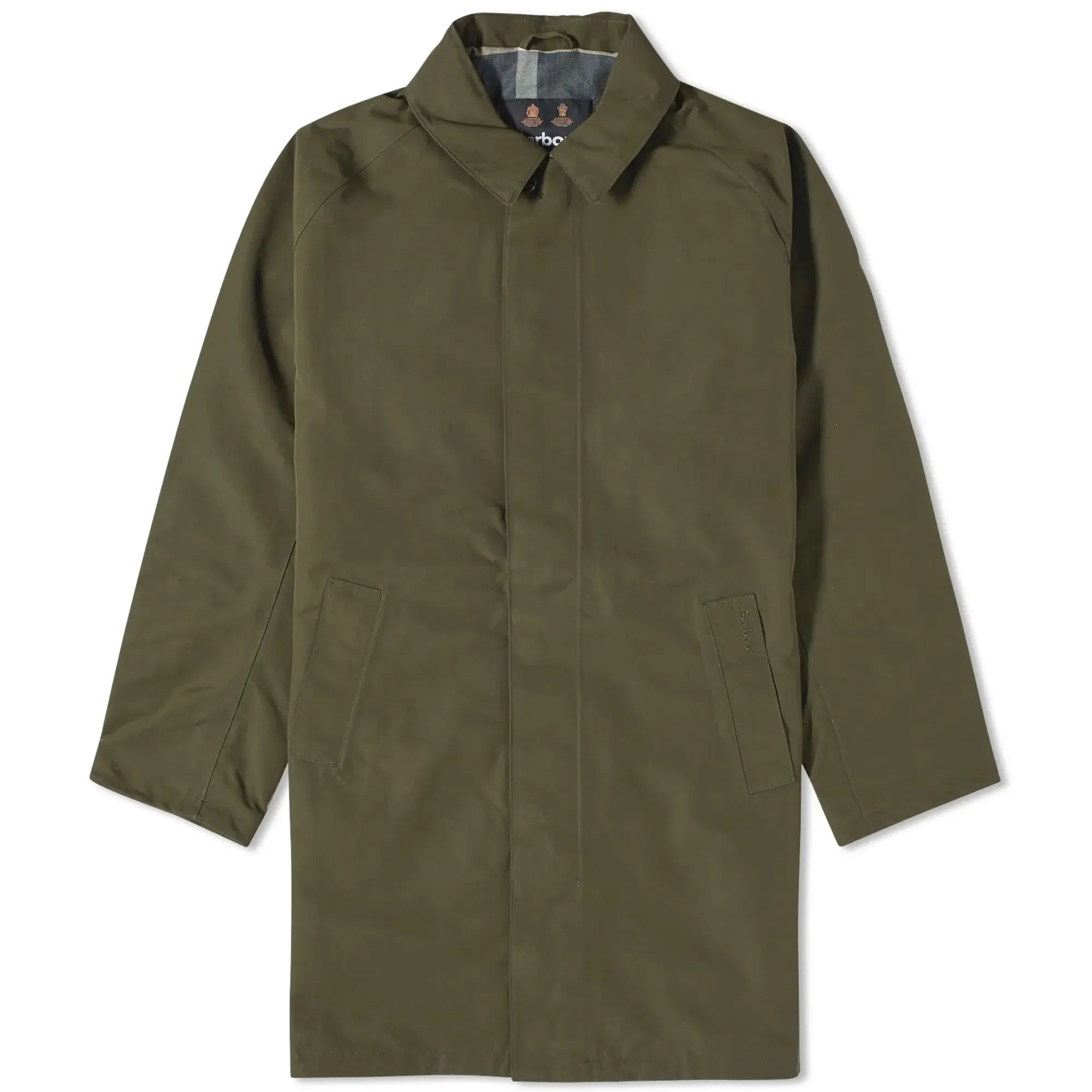 Barbour Men s Cambridge Mac Jacket Olive Forest Mist MWB1088OL51 FOOTY.COM