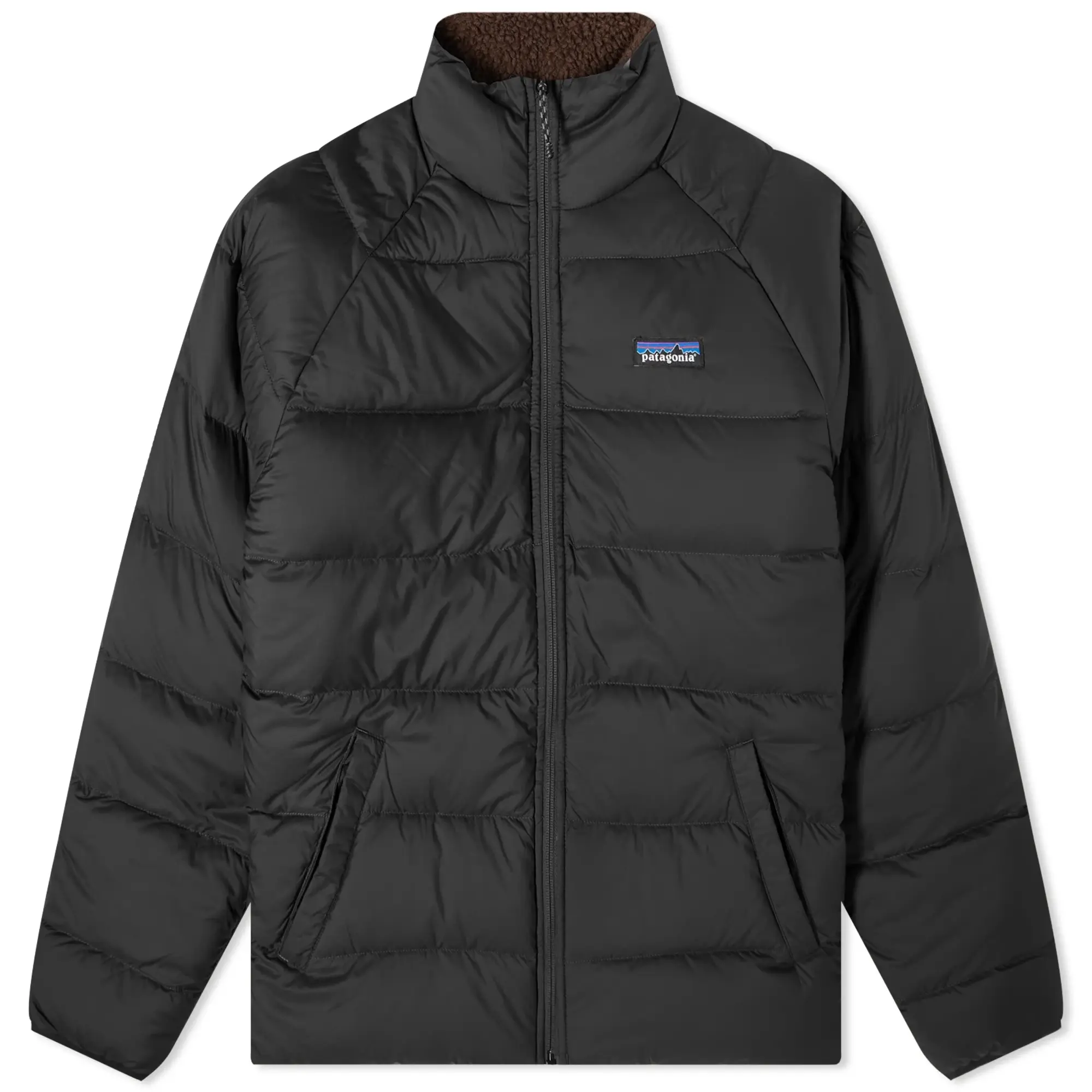 Patagonia Men's Reversible Silent Down Jacket Ink Black