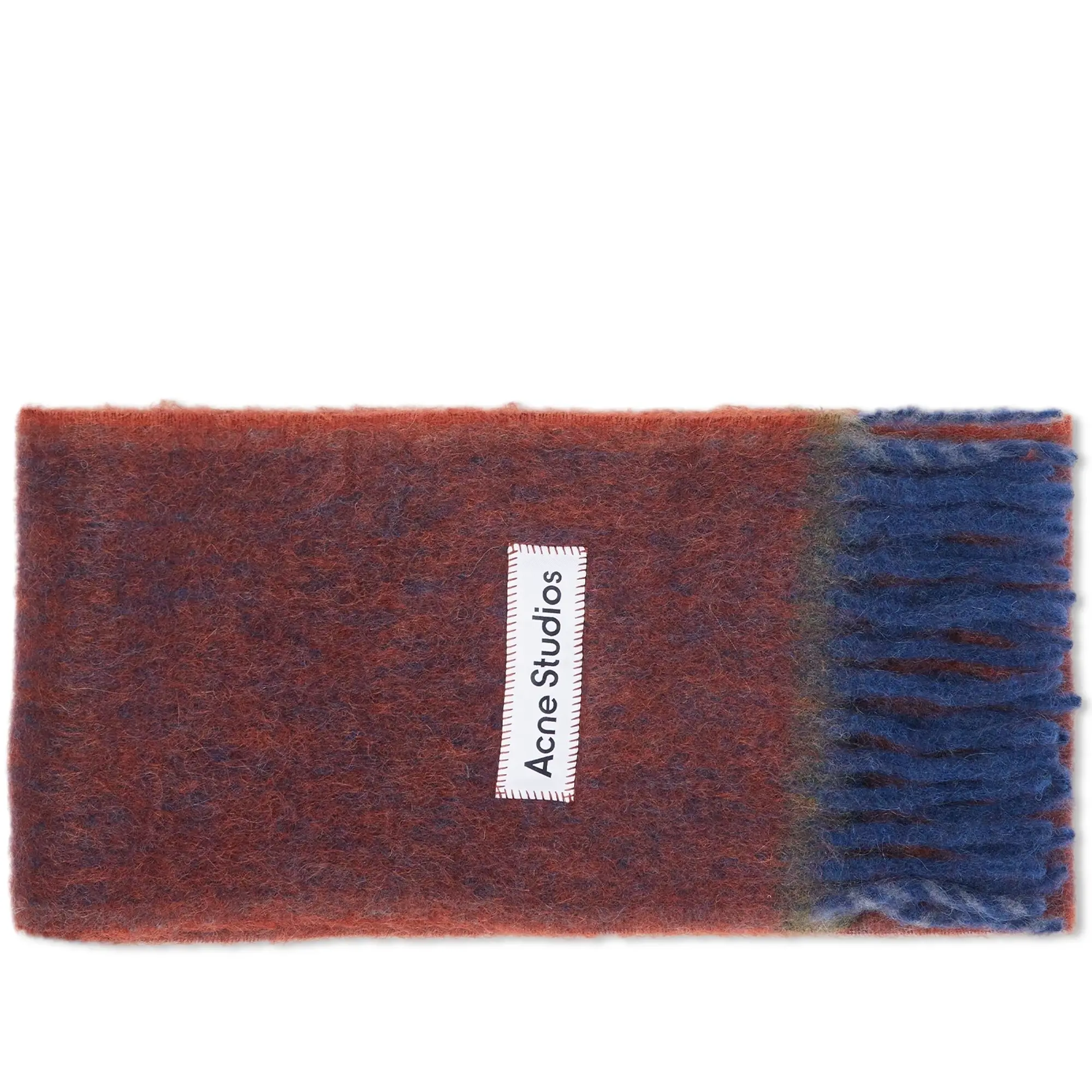 Acne Studios Women's Vally Solid Scarf Aubergine Blue