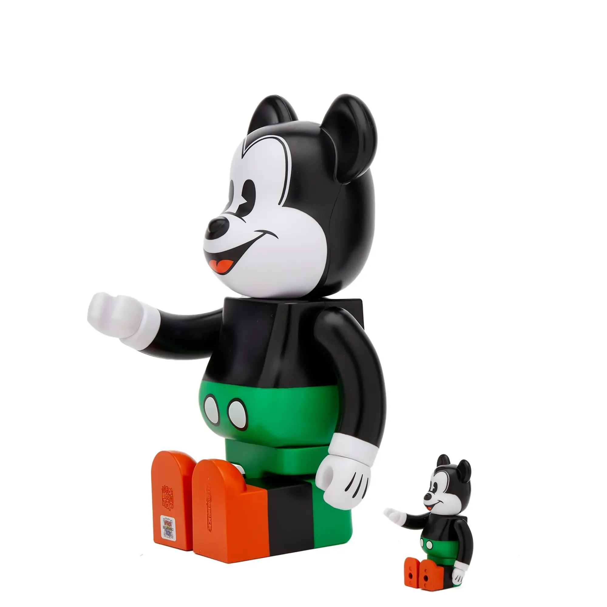 ベアブリック ミッキーマウス 1930's POSTER 400% 5 BE@RBRICK mickey 1930 poster 100%&400