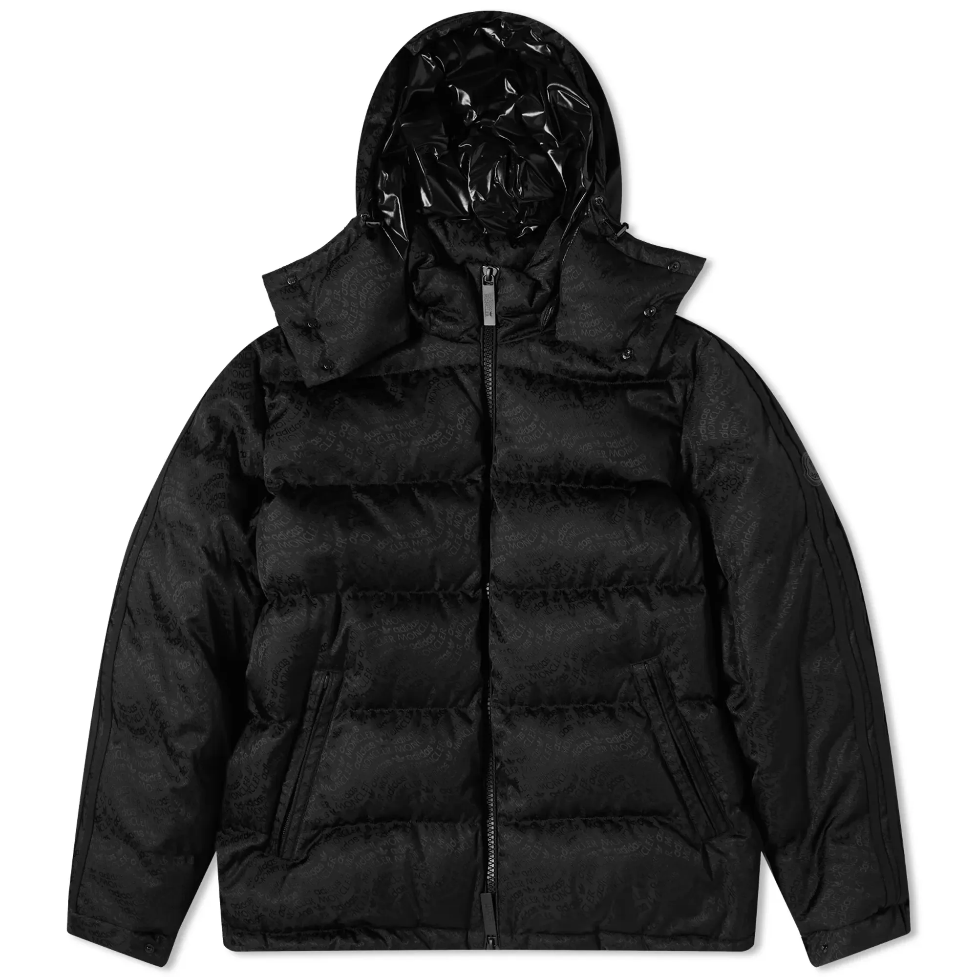 Moncler x adidas Originals Alpbach Down Jacket Black | 1A000-M2858 