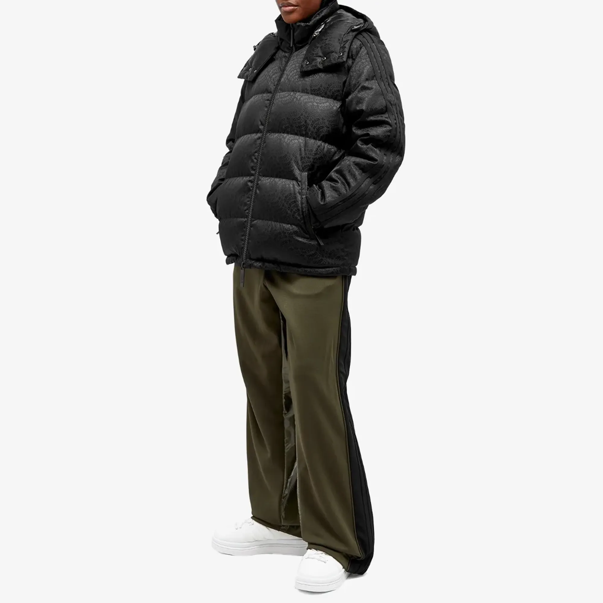 Moncler x adidas Originals Alpbach Down Jacket Black | 1A000-M2858 