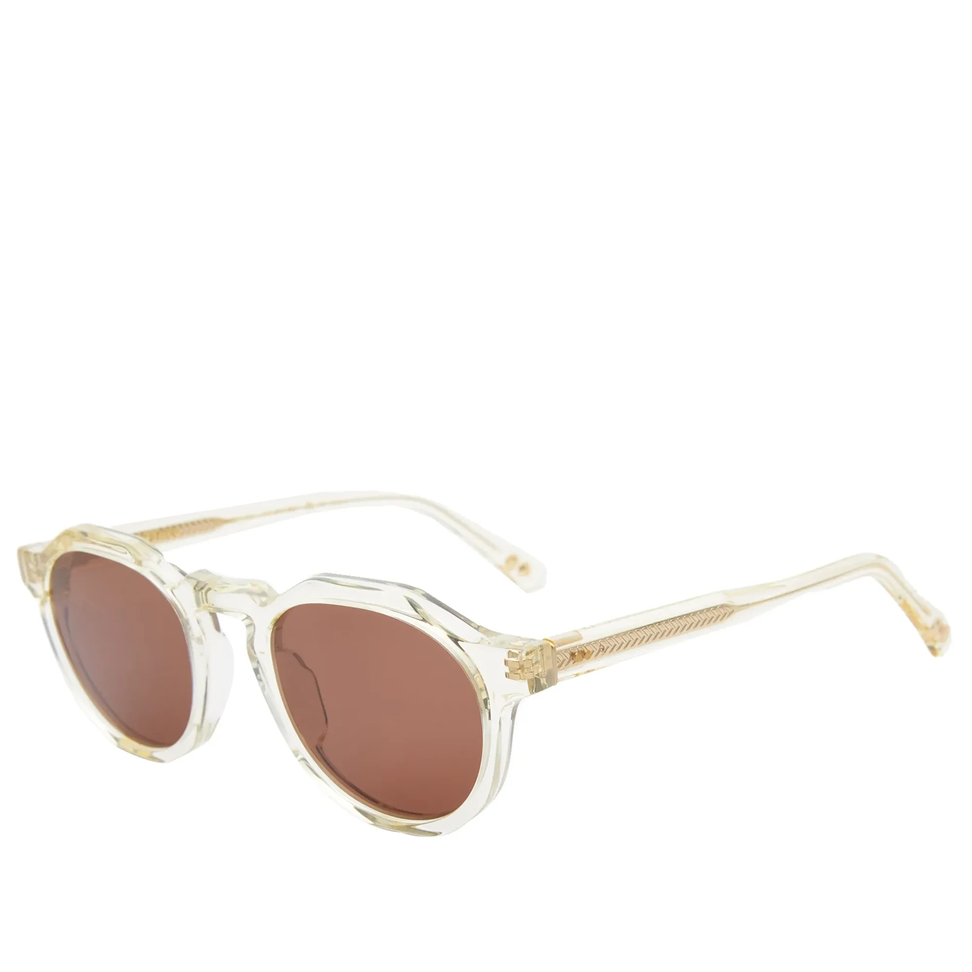 Oscar Deen Pinto Sunglasses Champagne/Brown