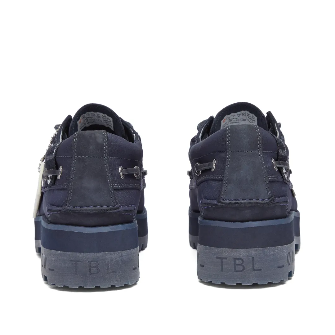 A-COLD-WALL* Men's x Timberland 3 Eye Boat Shoe Dark Sapphire Navy