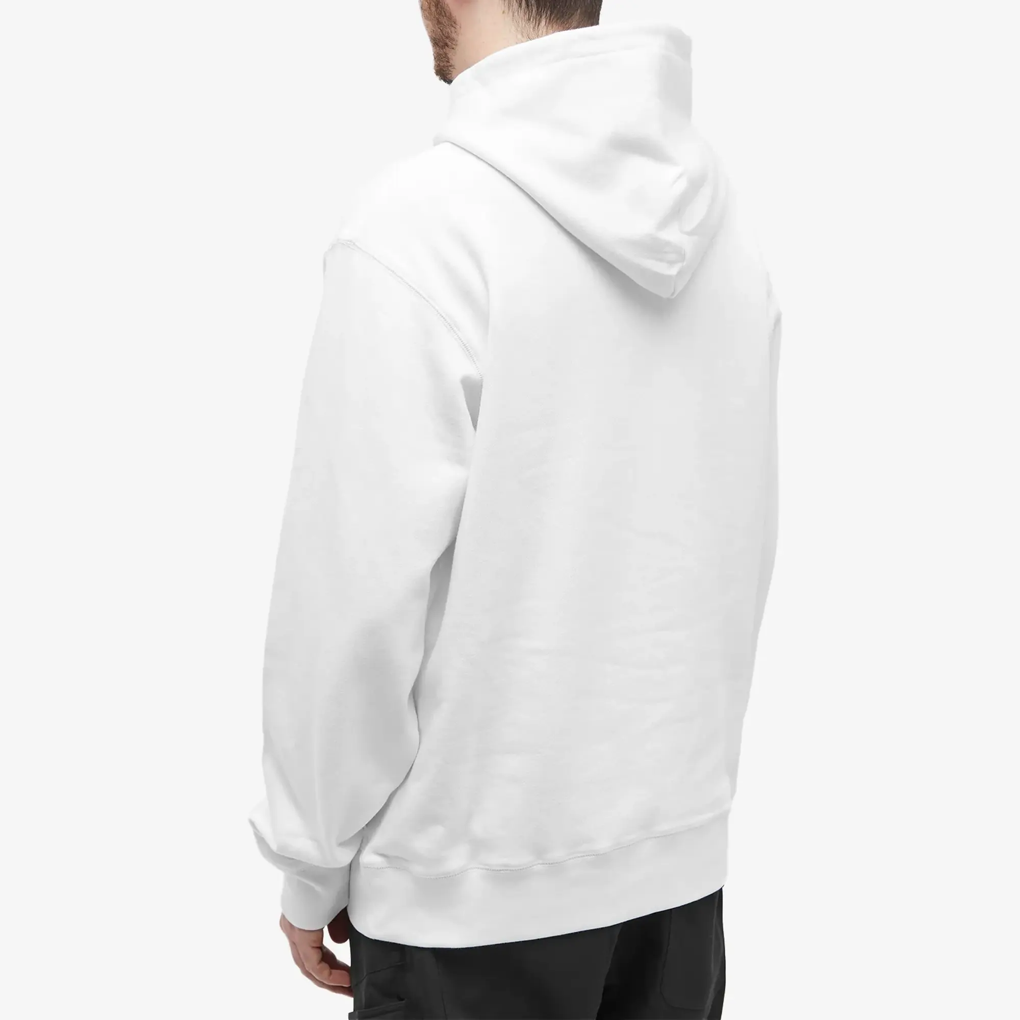 Billionaire Boys Club Men's Small Arch Logo Popover Hoodie White