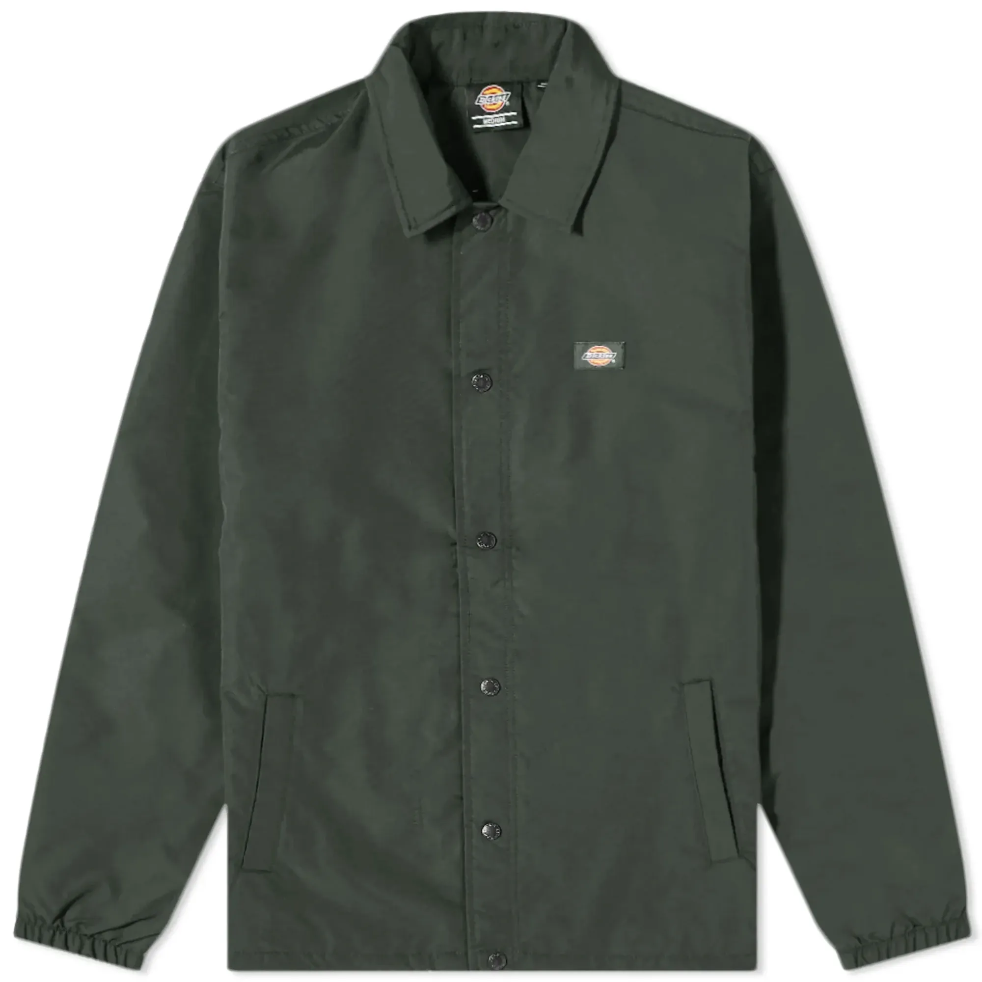 Dickies Men's Oakport Coach Jacket Olive Green | DK0A4XEWOGX1