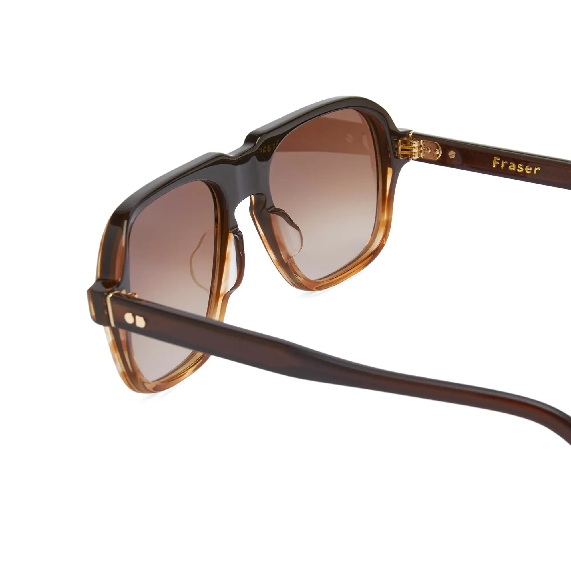 Oscar Deen Fraser Sunglasses Mocha/Chocolate Fade