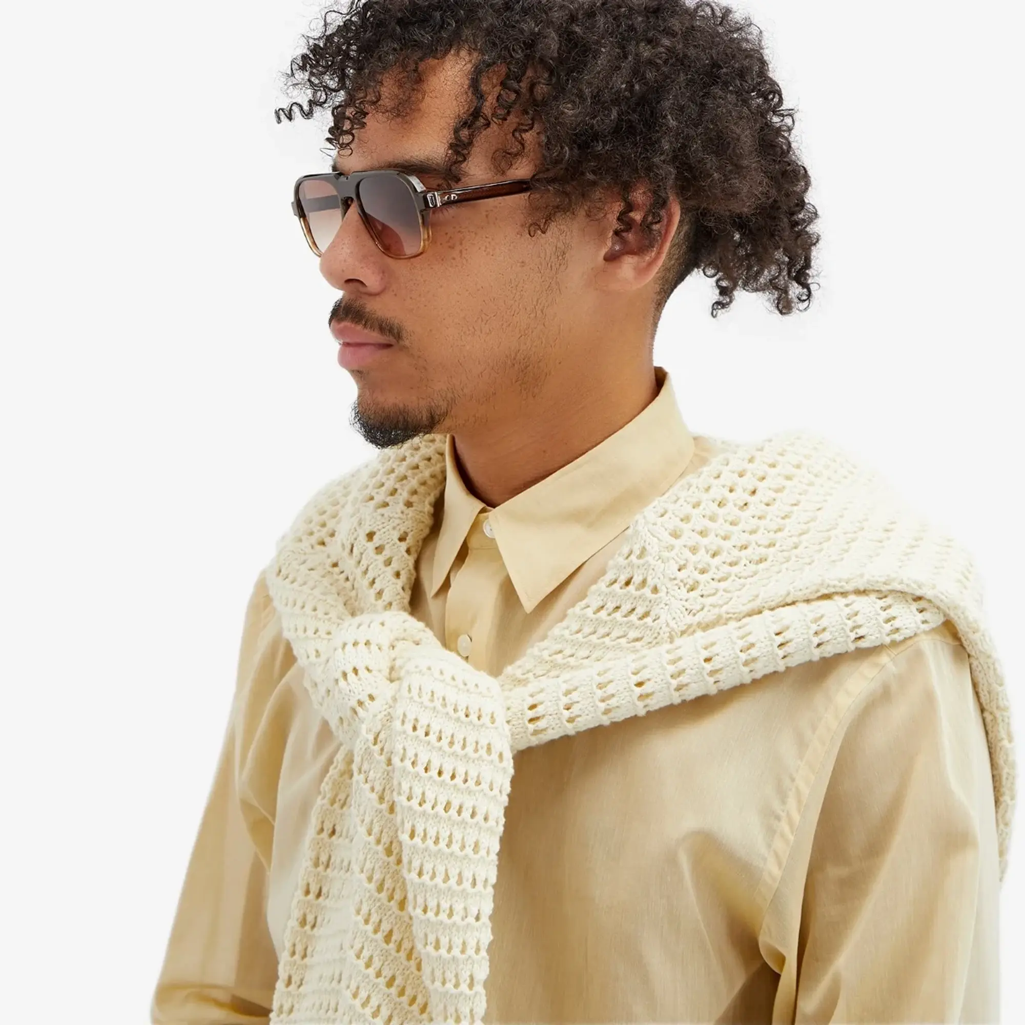 Oscar Deen Fraser Sunglasses Mocha/Chocolate Fade
