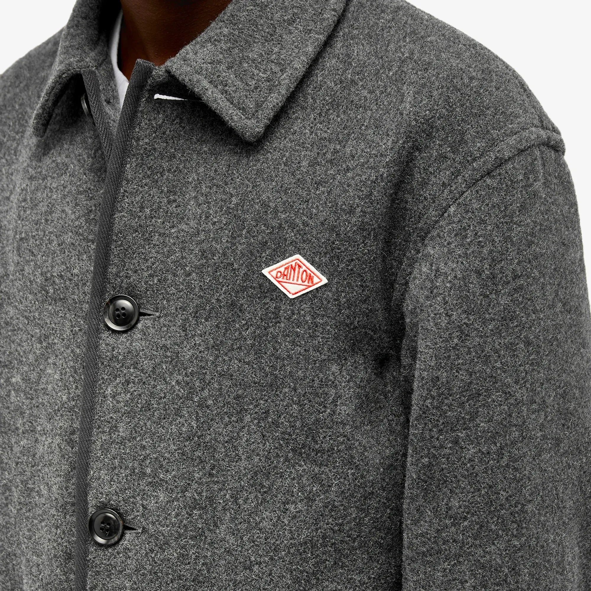 Danton Men's Wool Jacket Medium Grey | DT-A0210-WLP-060 | FOOTY.COM