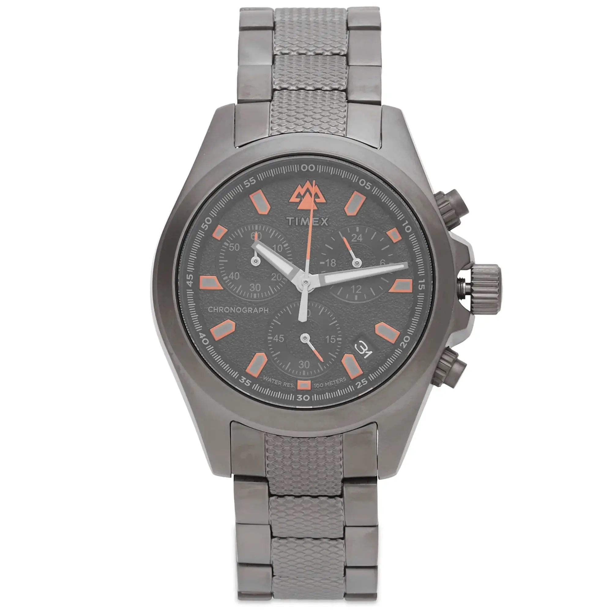 Timex Expedition North Field Chronograph 43mm Watch Black/Gunmetal