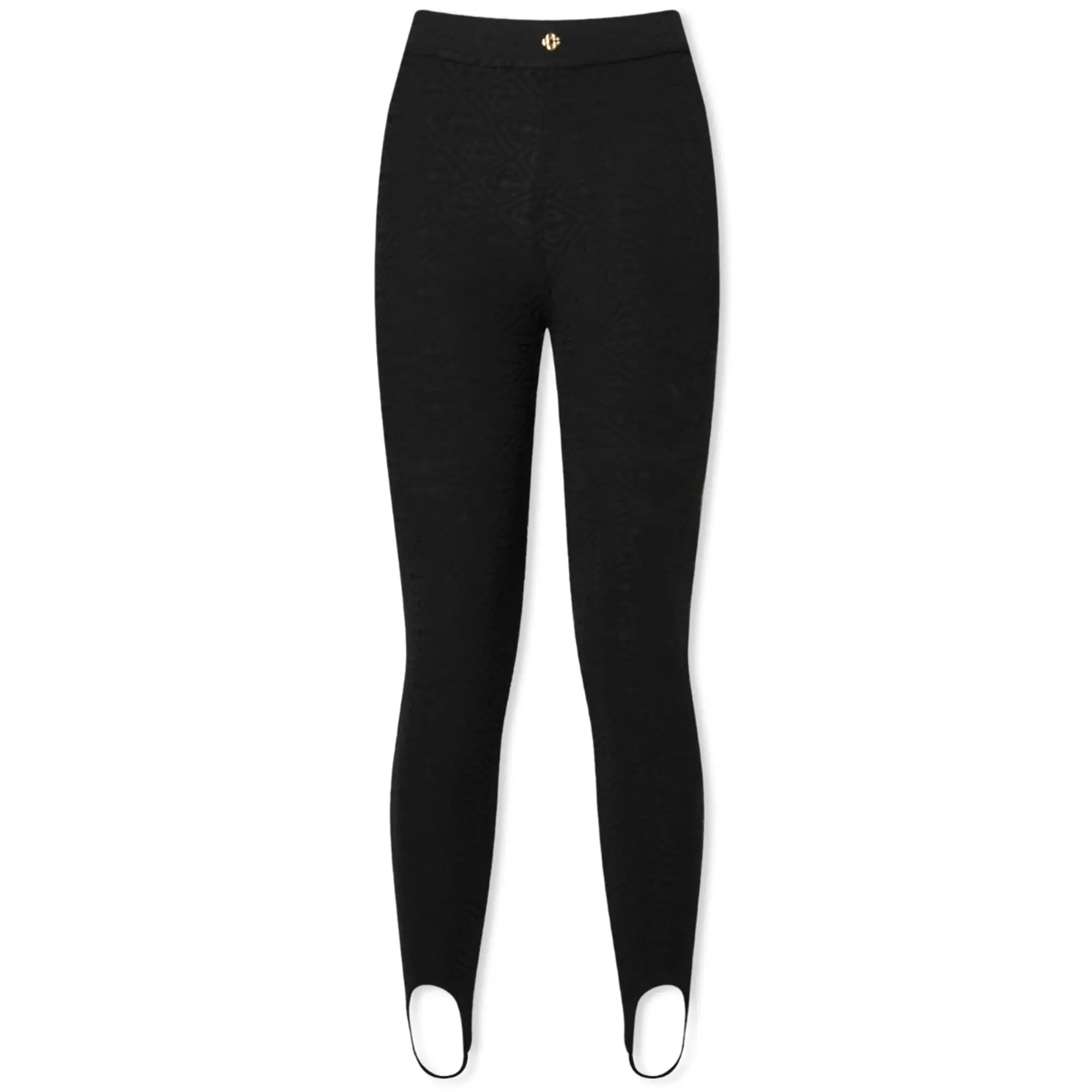Casablanca Women's Stirrup Leggings Black