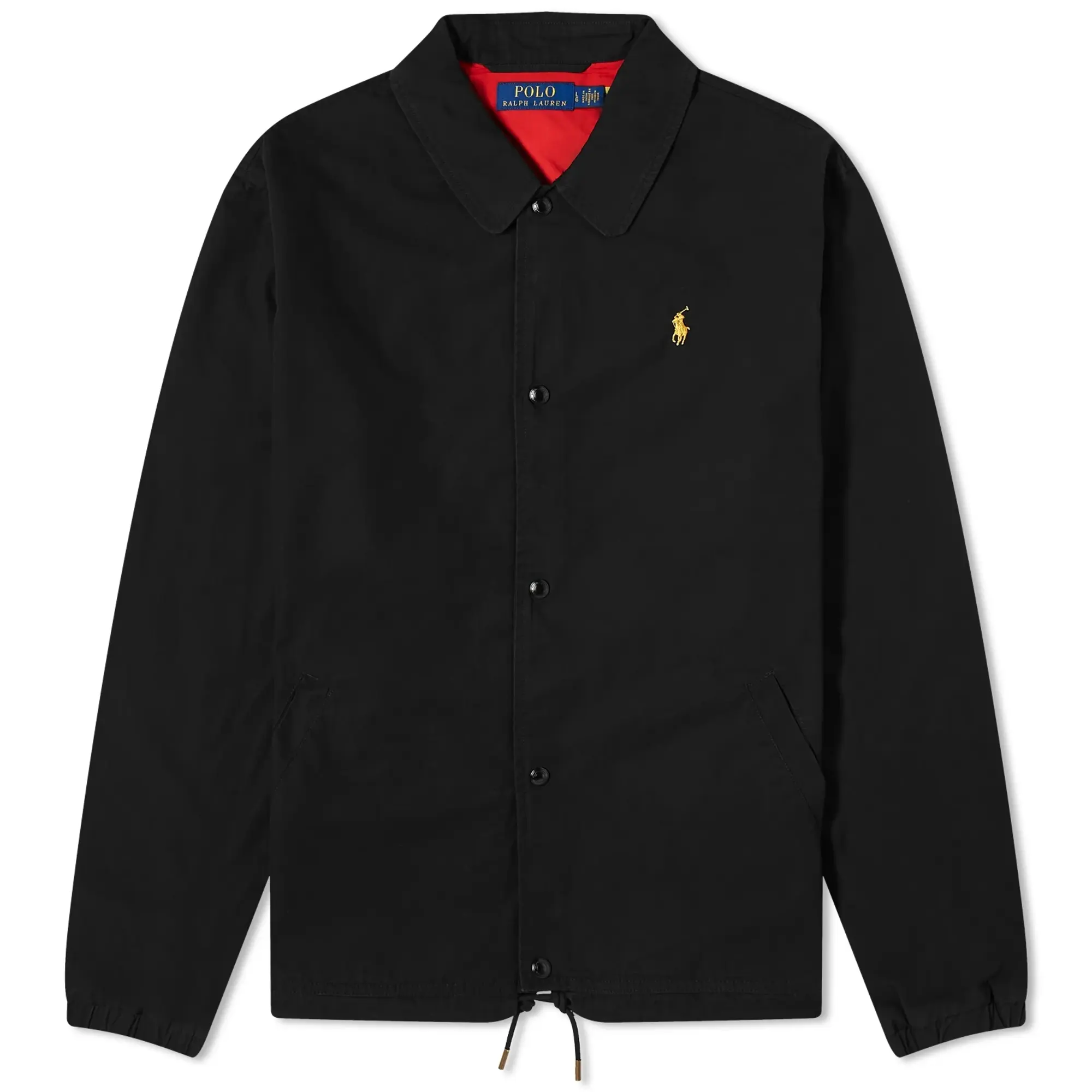 Polo Ralph Lauren Men s Lunar New Year Coach Jacket Polo Black 710926916001 FOOTY.COM