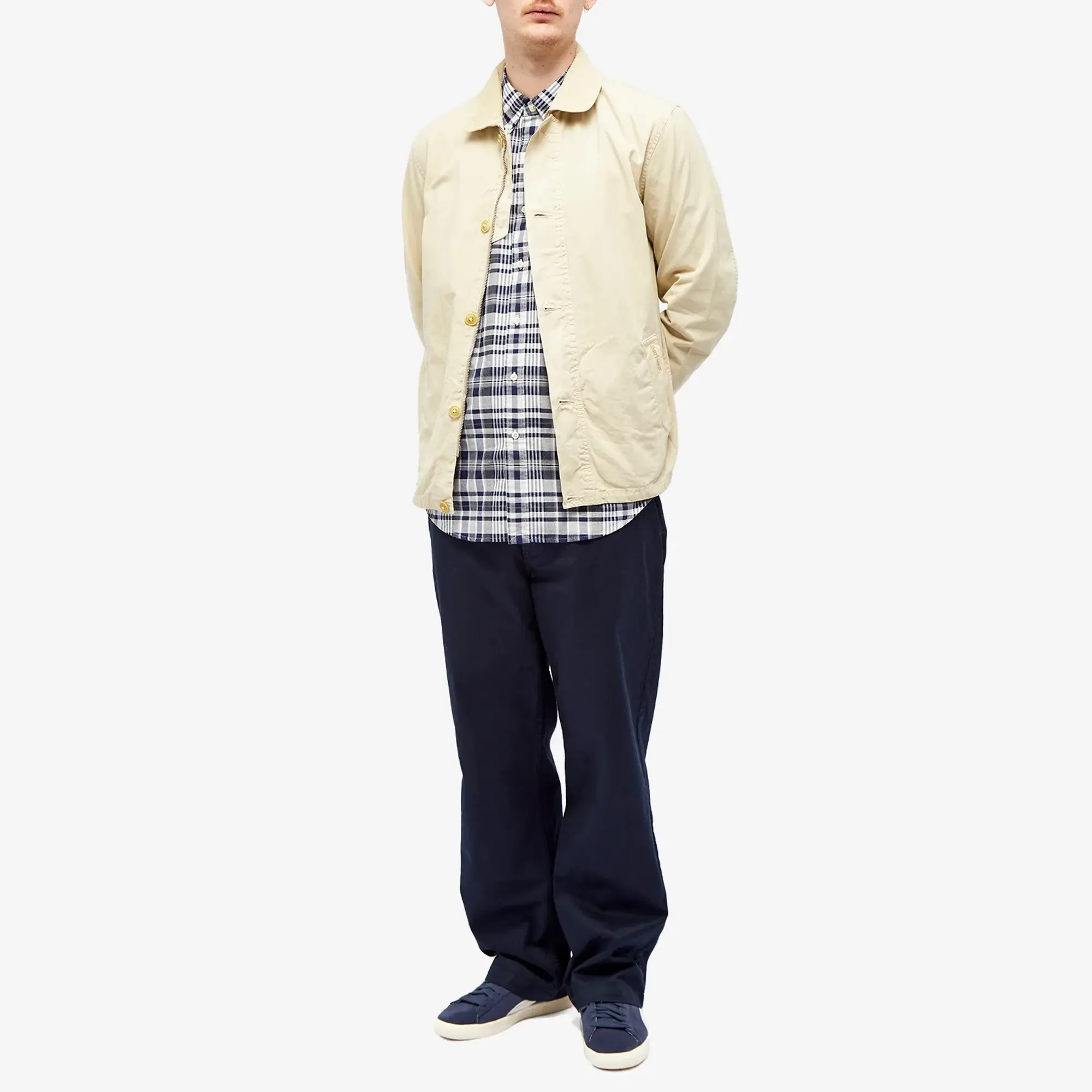 Polo Ralph Lauren Men's Check Oxford Shirt Grey Heather/Navy Multi