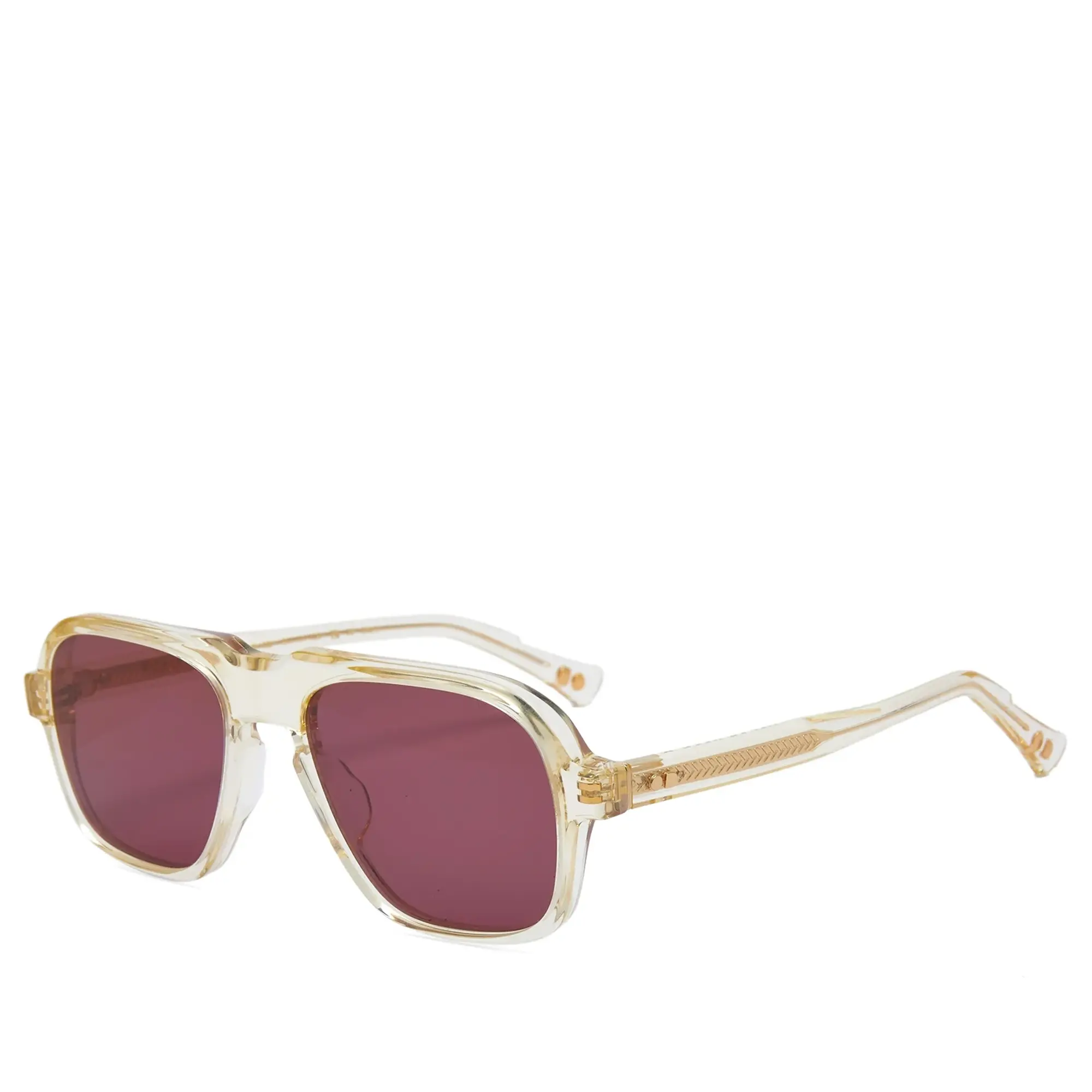 Oscar Deen Fraser Sunglasses Champagne/Dusty Pink