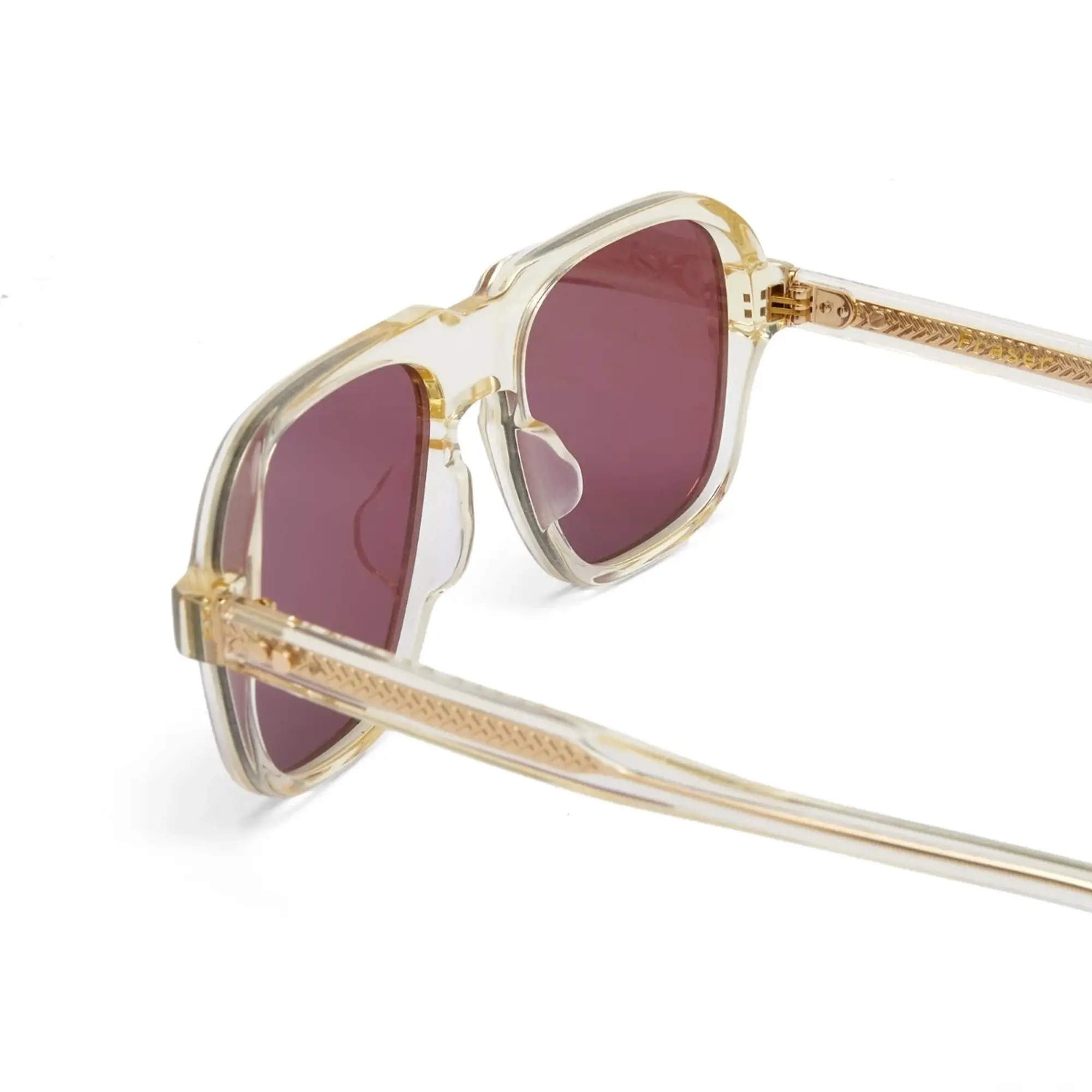 Oscar Deen Fraser Sunglasses Champagne/Dusty Pink