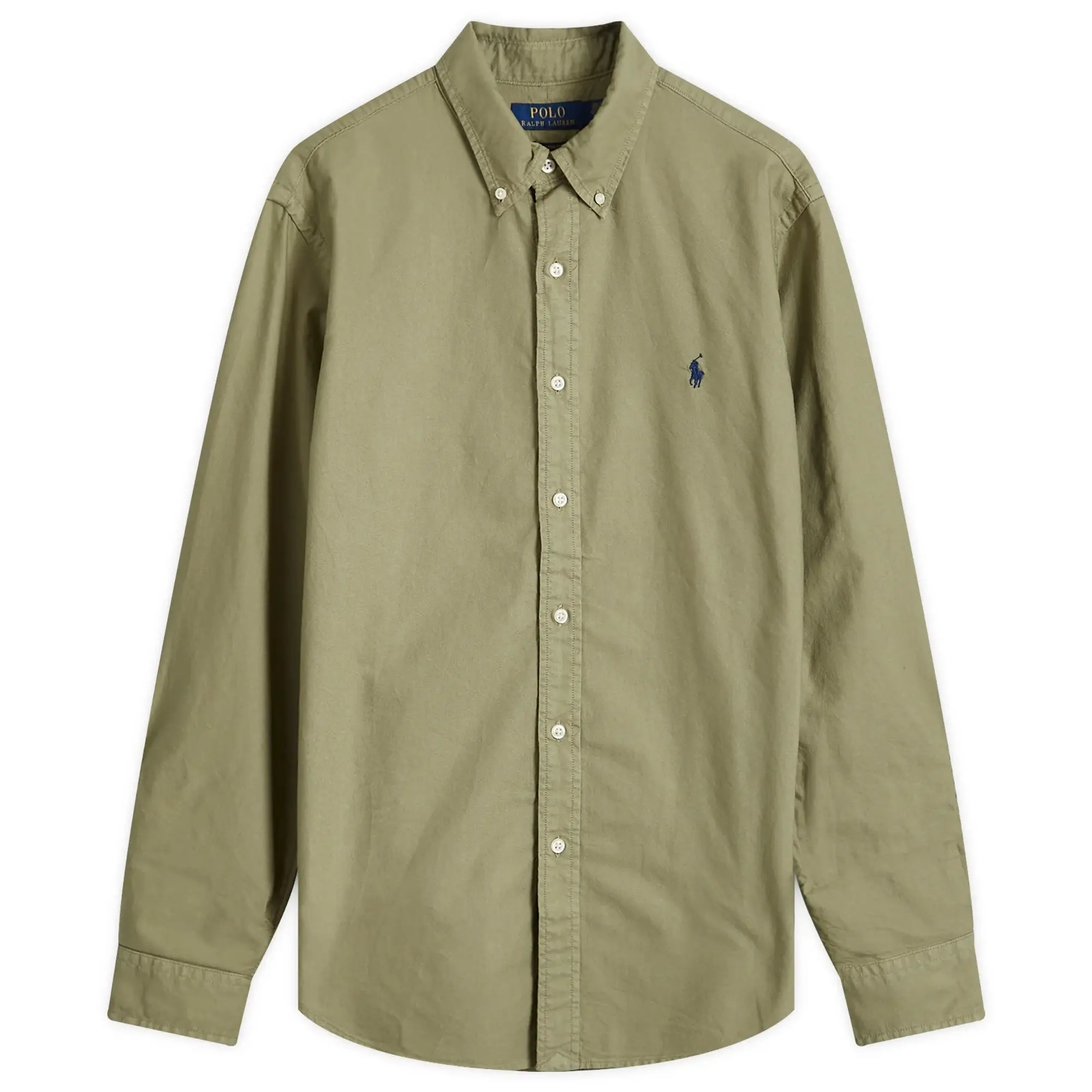 Polo Ralph Lauren Men's Garment Dyed Oxford Shirt Sage Green