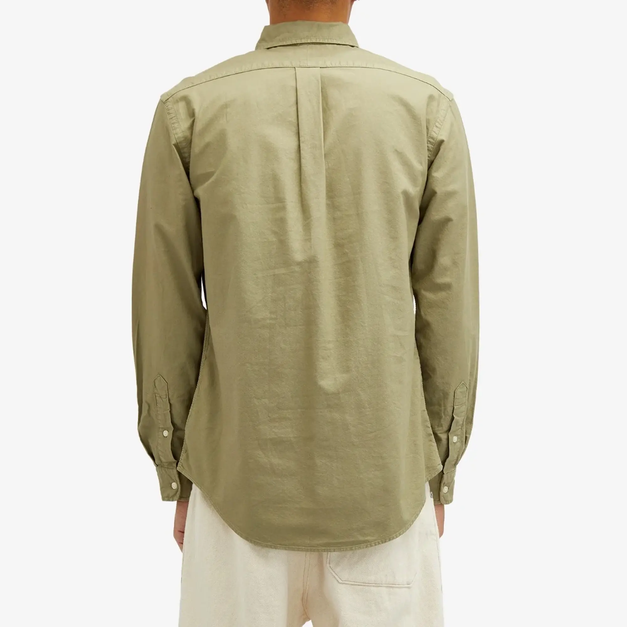 Polo Ralph Lauren Men's Garment Dyed Oxford Shirt Sage Green