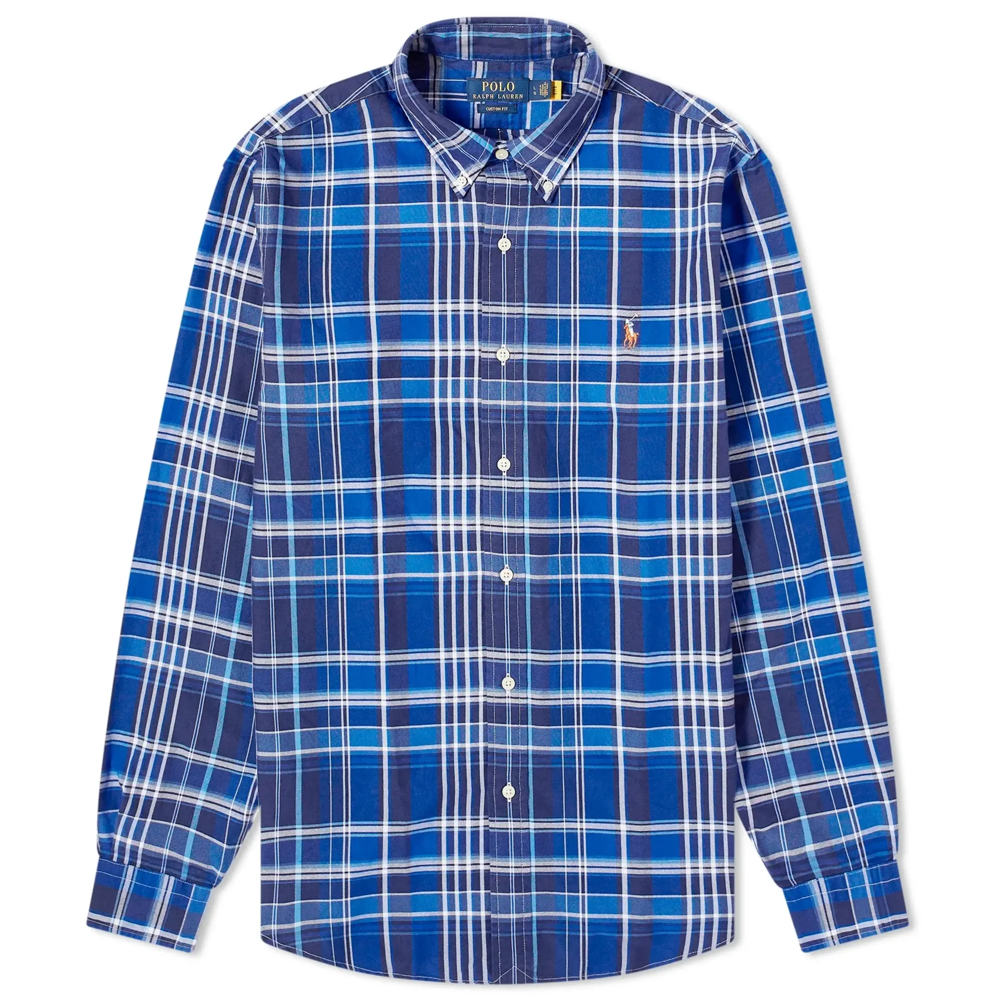 Polo Ralph Lauren Men's Check Oxford Shirt Blue Multi