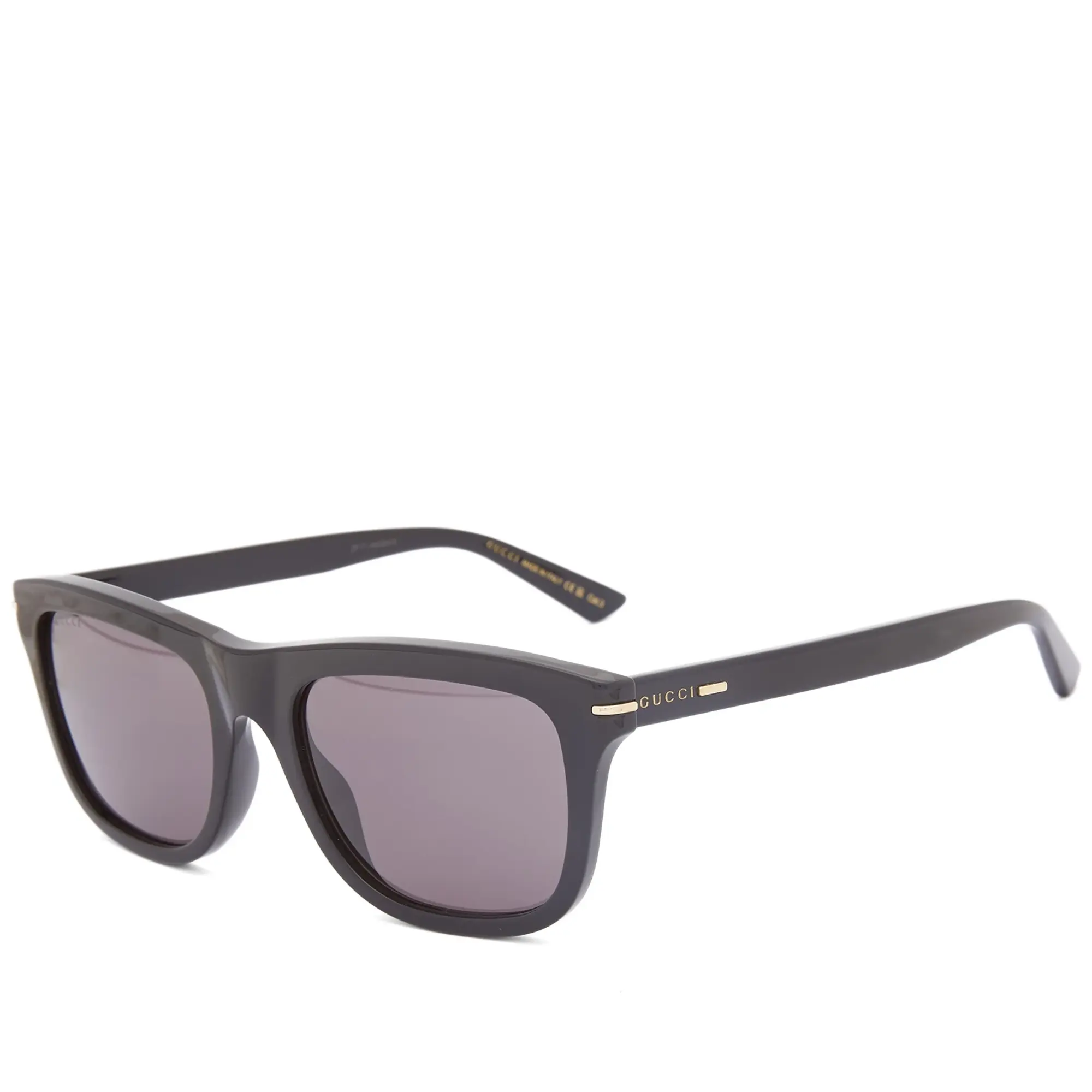 Gucci Men's Eyewear GG1444S Sunglasses Black/Grey | 30014443001 | FOOTY.COM