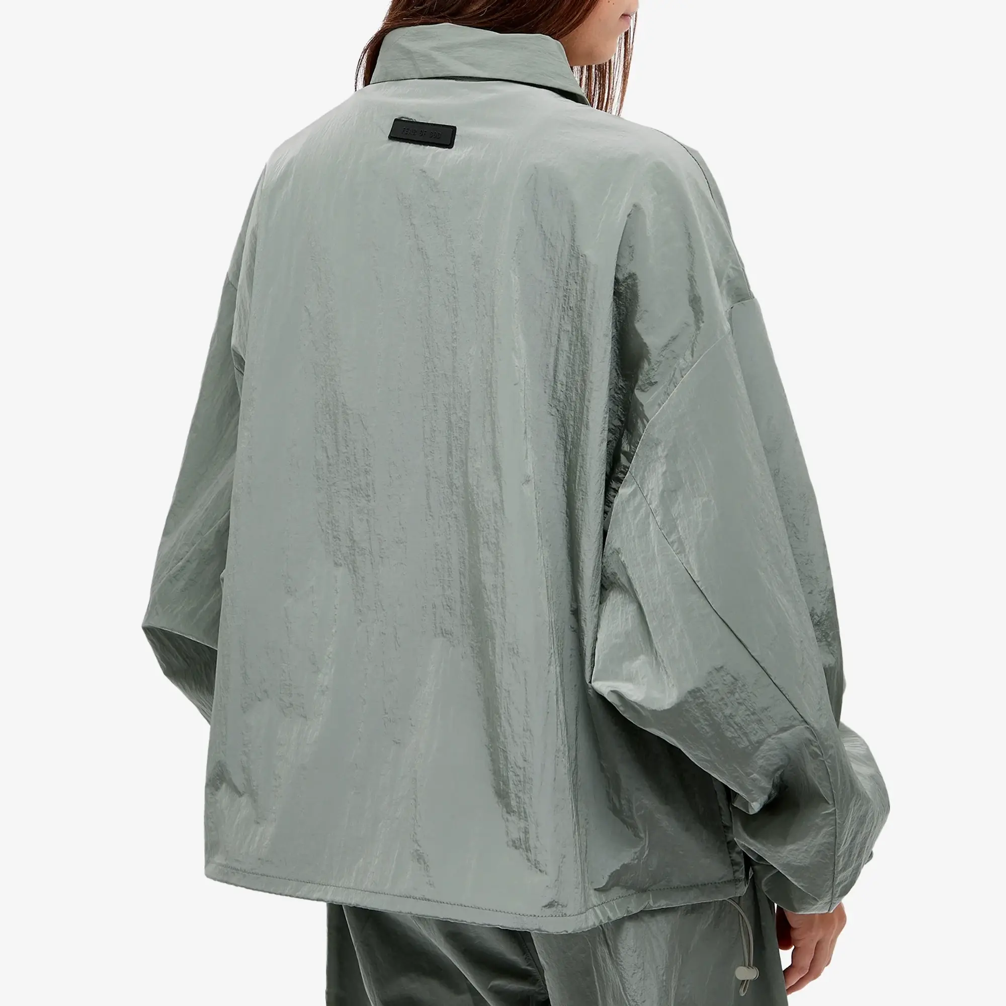 Fear of God ESSENTIALS Women's Shell Bomber Jacket Seal