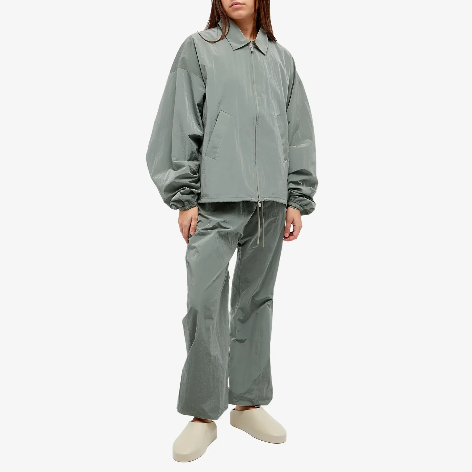 Fear of God ESSENTIALS Women's Shell Bomber Jacket Seal