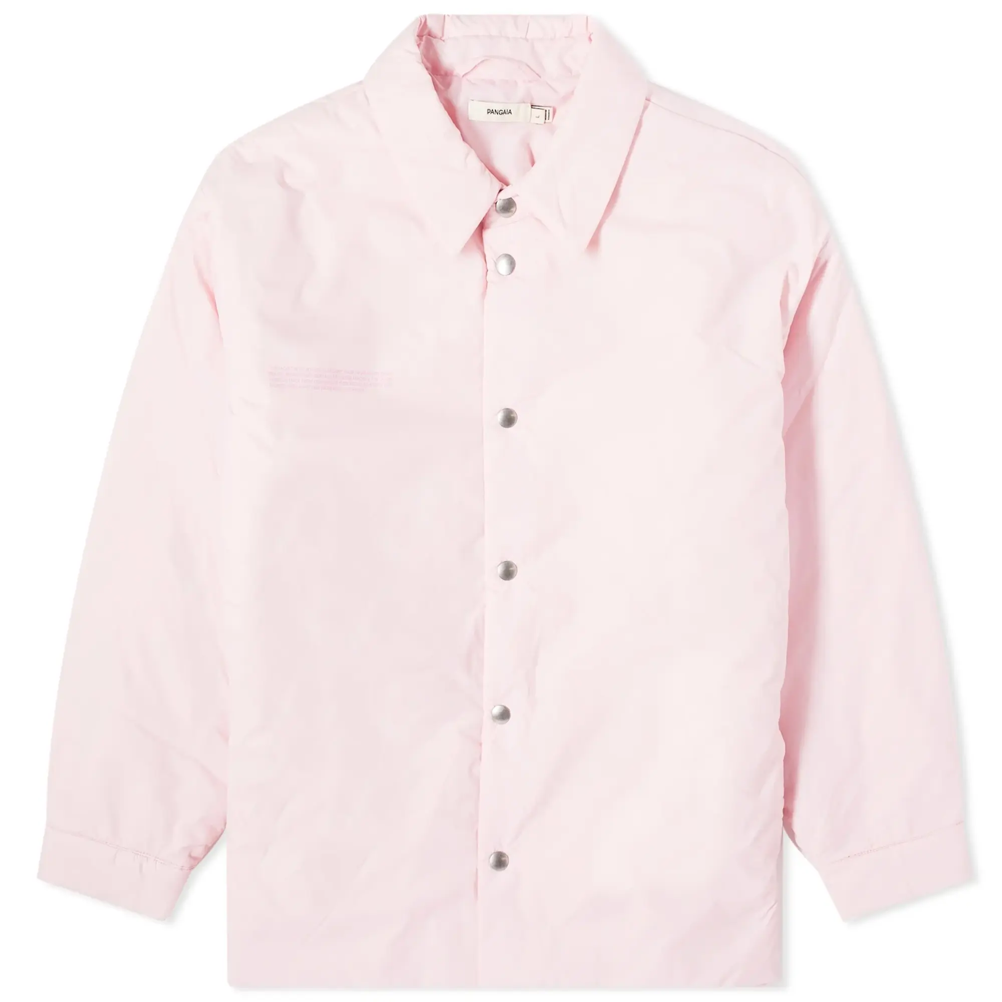 Champion Pangaia FLWRDWN Midweight Shirt Jacket Magnolia Pink