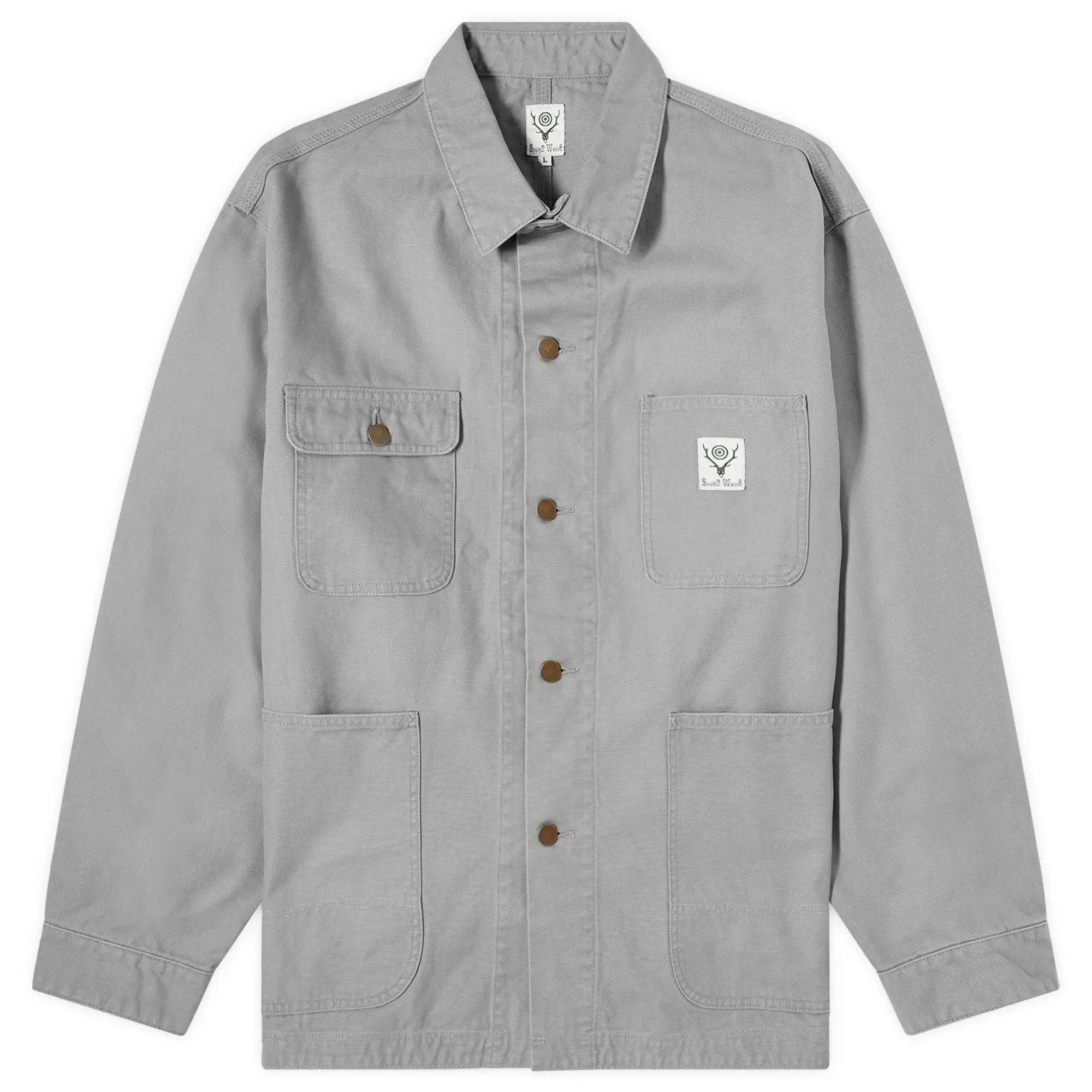 South2 West8  Men'sCoverall Jacket Grey
