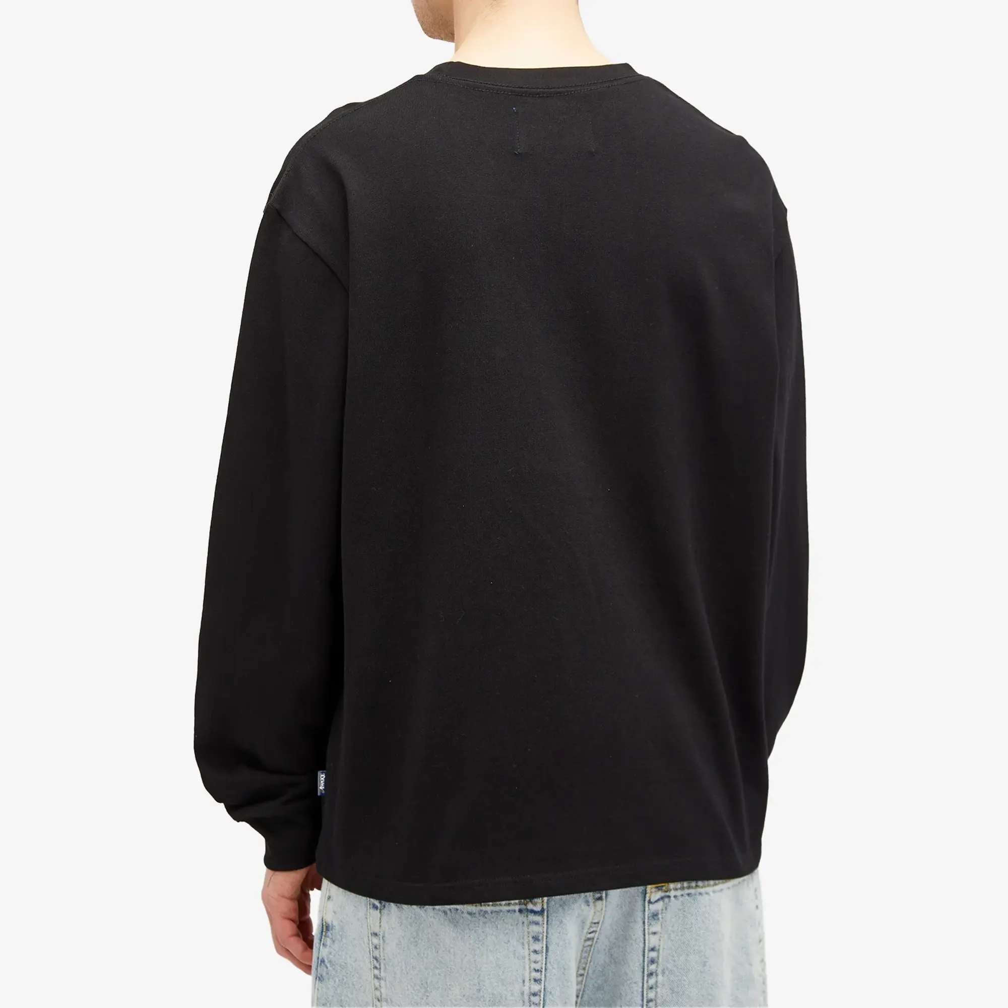 Awake NY Men's Long Sleeve Stripe T-Shirt Black
