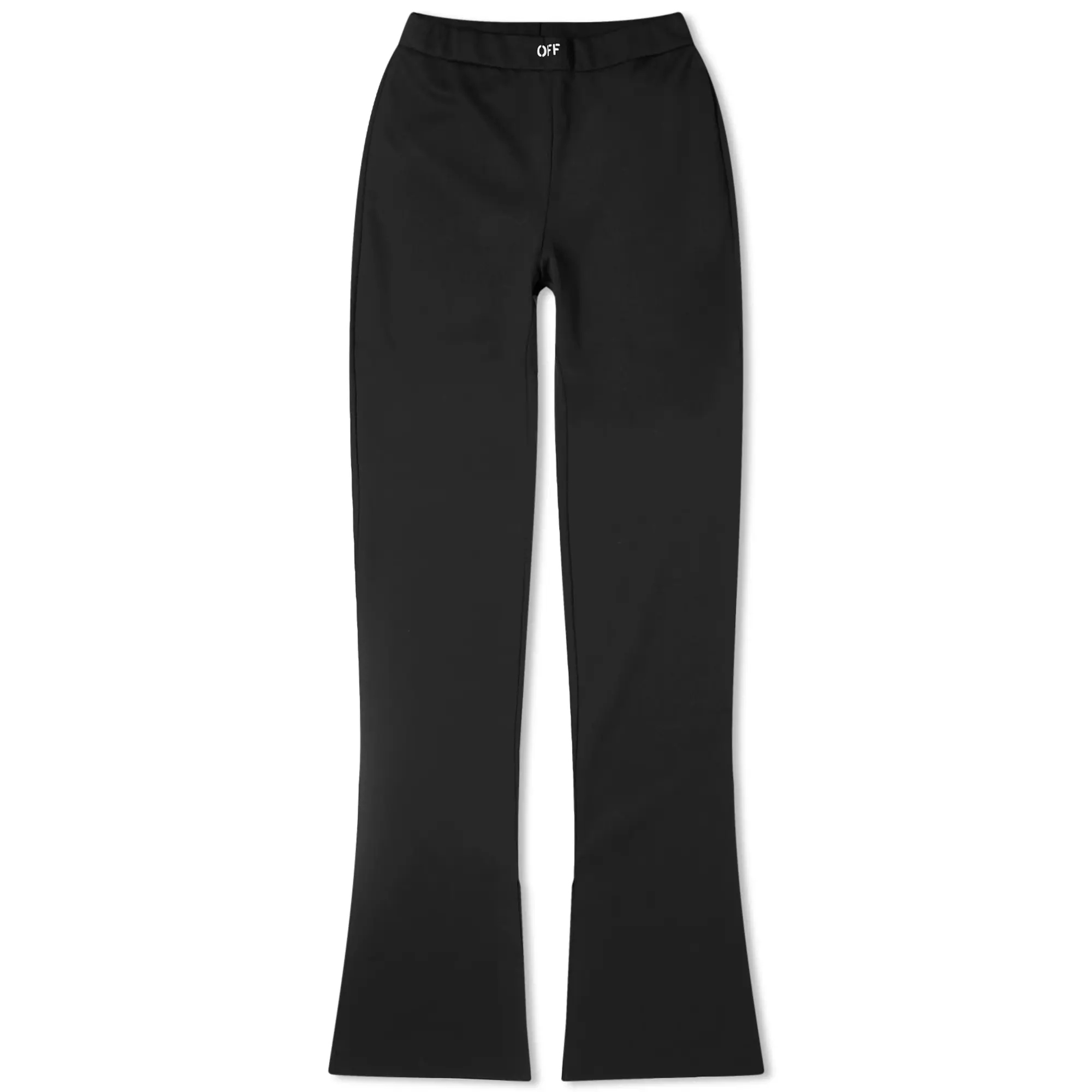 Off-White Women's Sleek Split Leggings Black