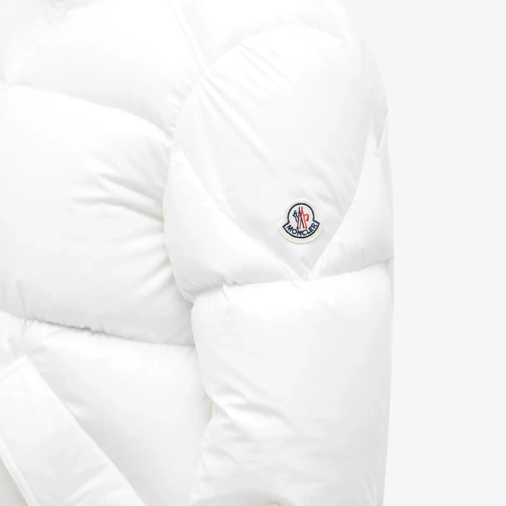 Moncler Men's Baise Nylon Padded Jacket White | 1A001-5963V-84-034