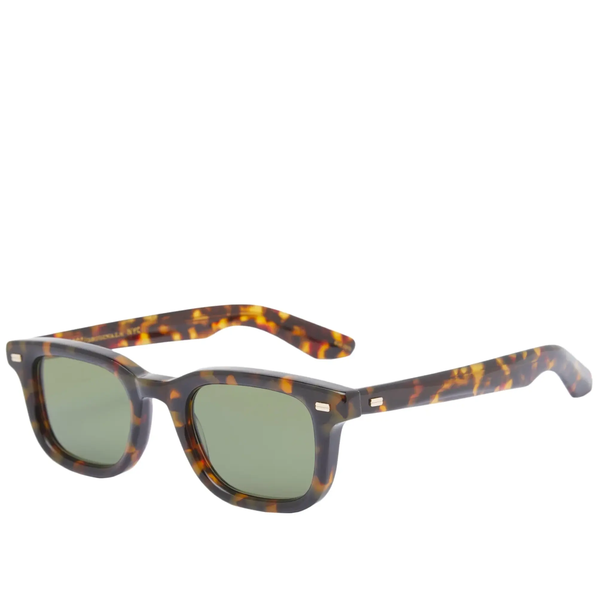 Moscot Klutz Sunglasses Tortoise/Green