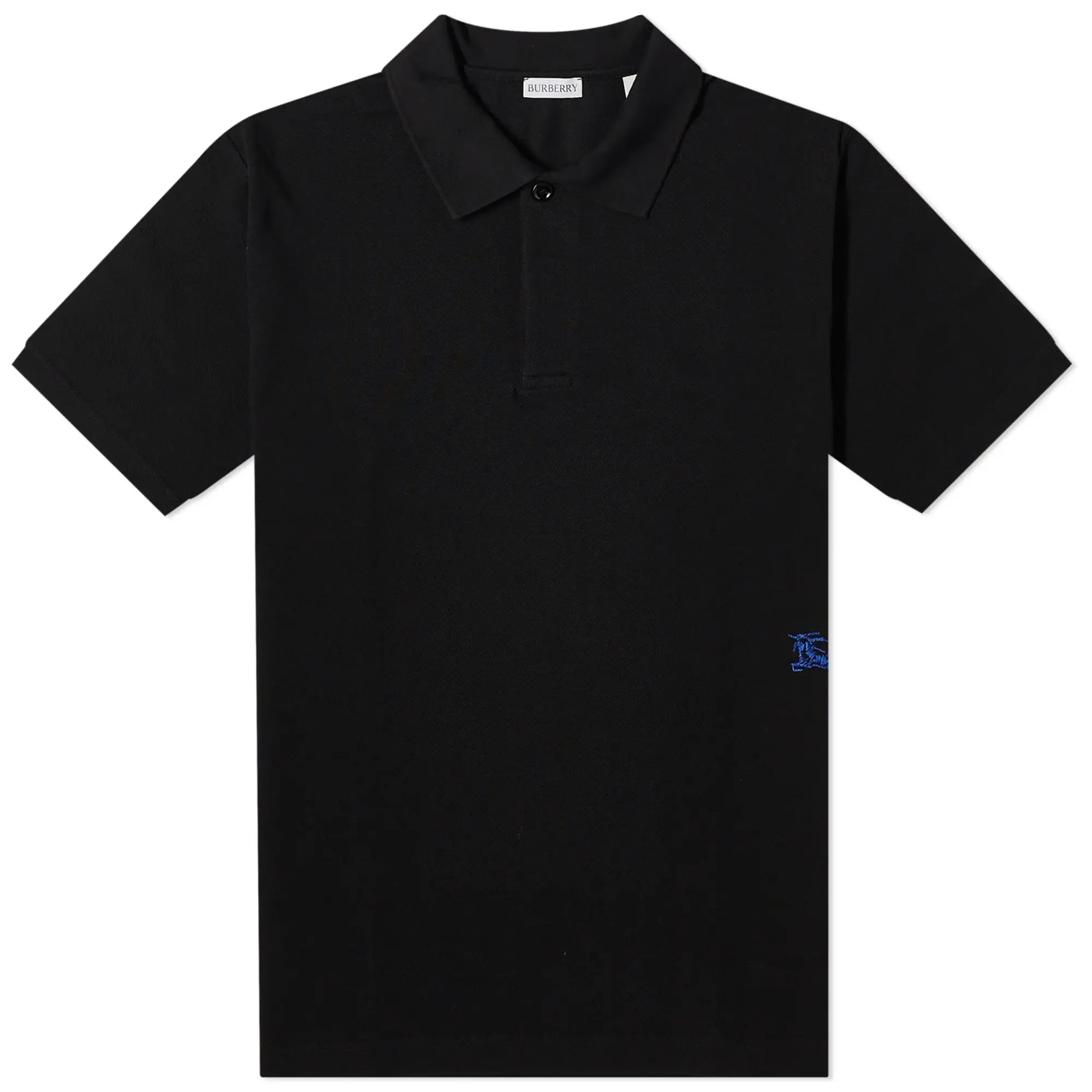 Burberry Men's EKD Logo Polo Black